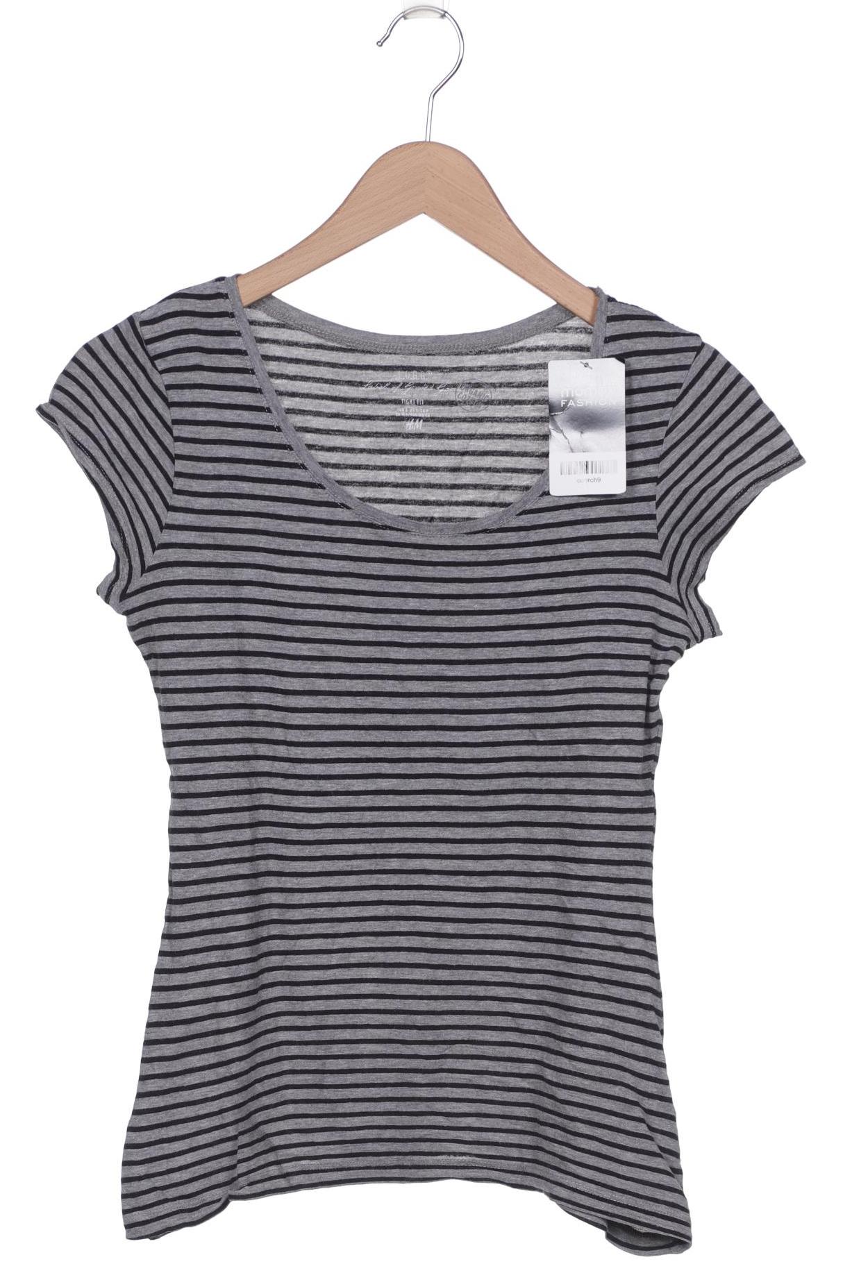 

H&M Damen T-Shirt, grau