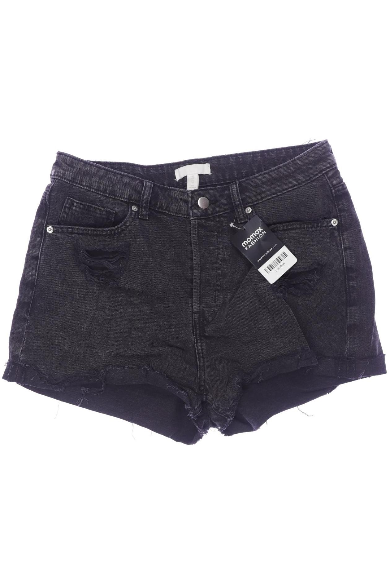 

H&M Damen Shorts, schwarz, Gr. 42
