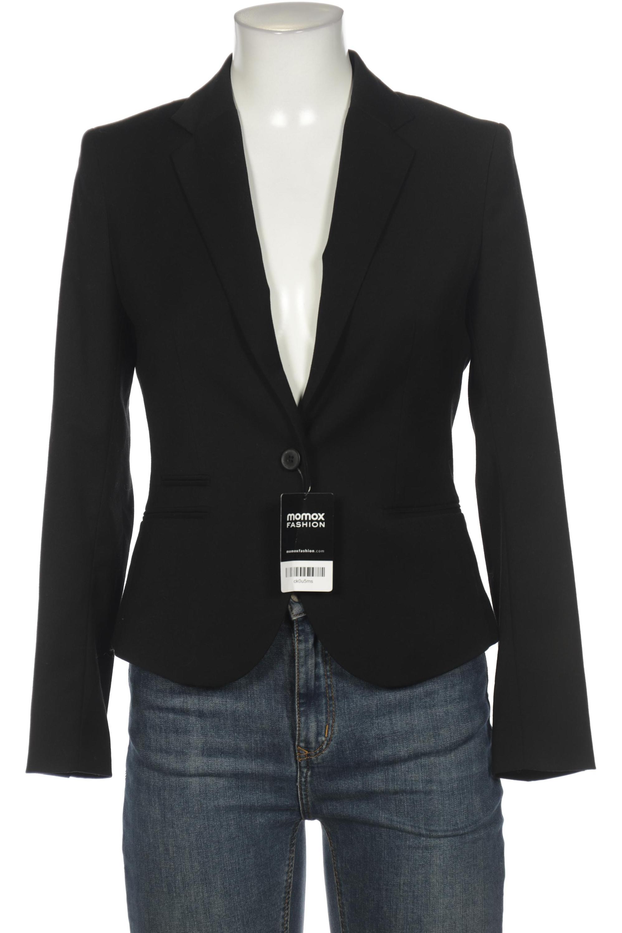 

H&M Damen Blazer, schwarz