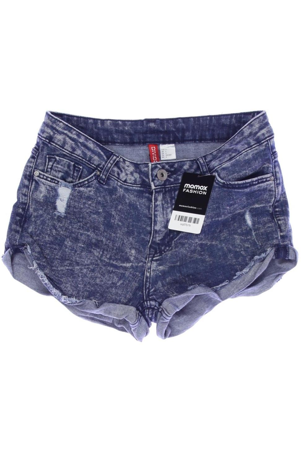 

H&M Damen Shorts, blau, Gr. 36