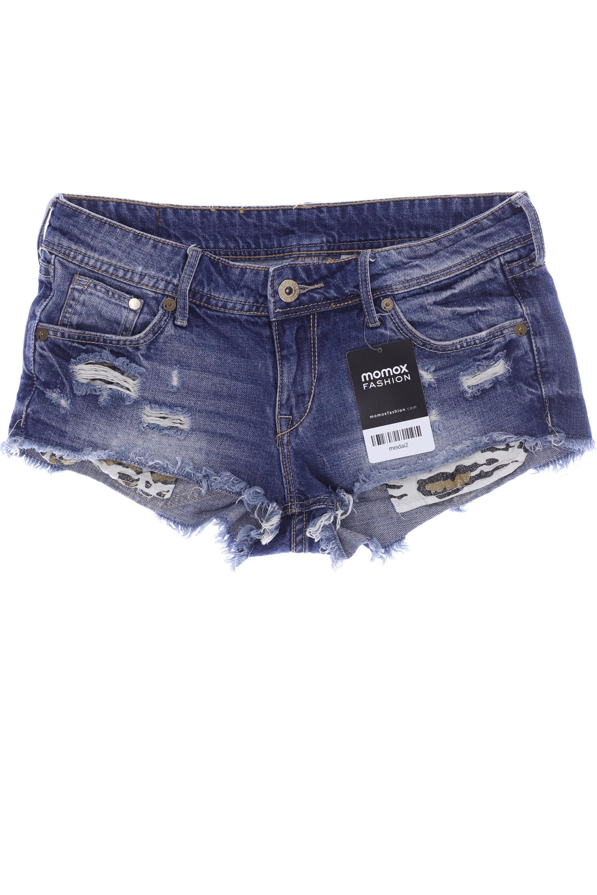 

H&M Damen Shorts, blau, Gr. 34