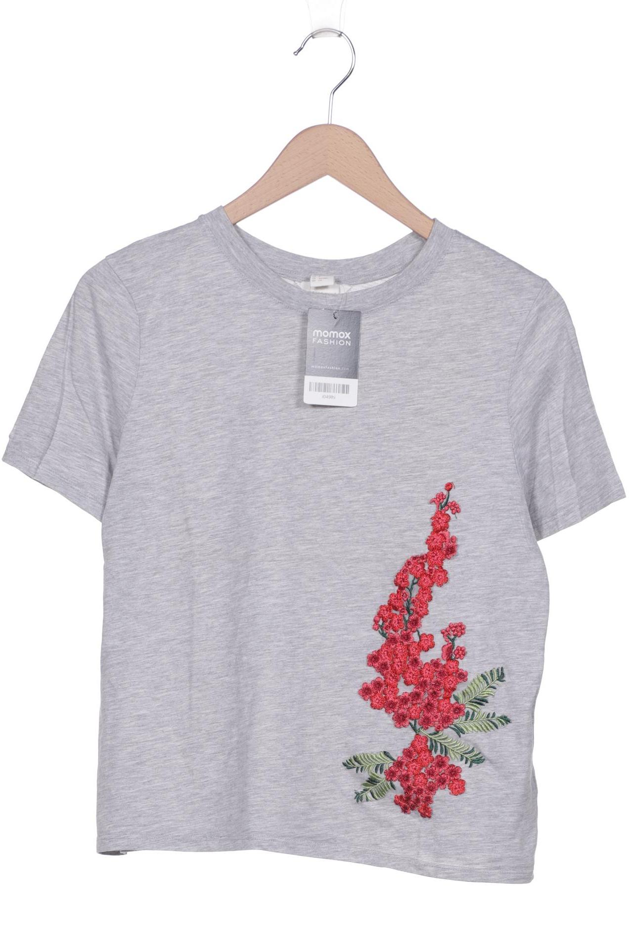 

H&M Damen T-Shirt, grau, Gr. 36