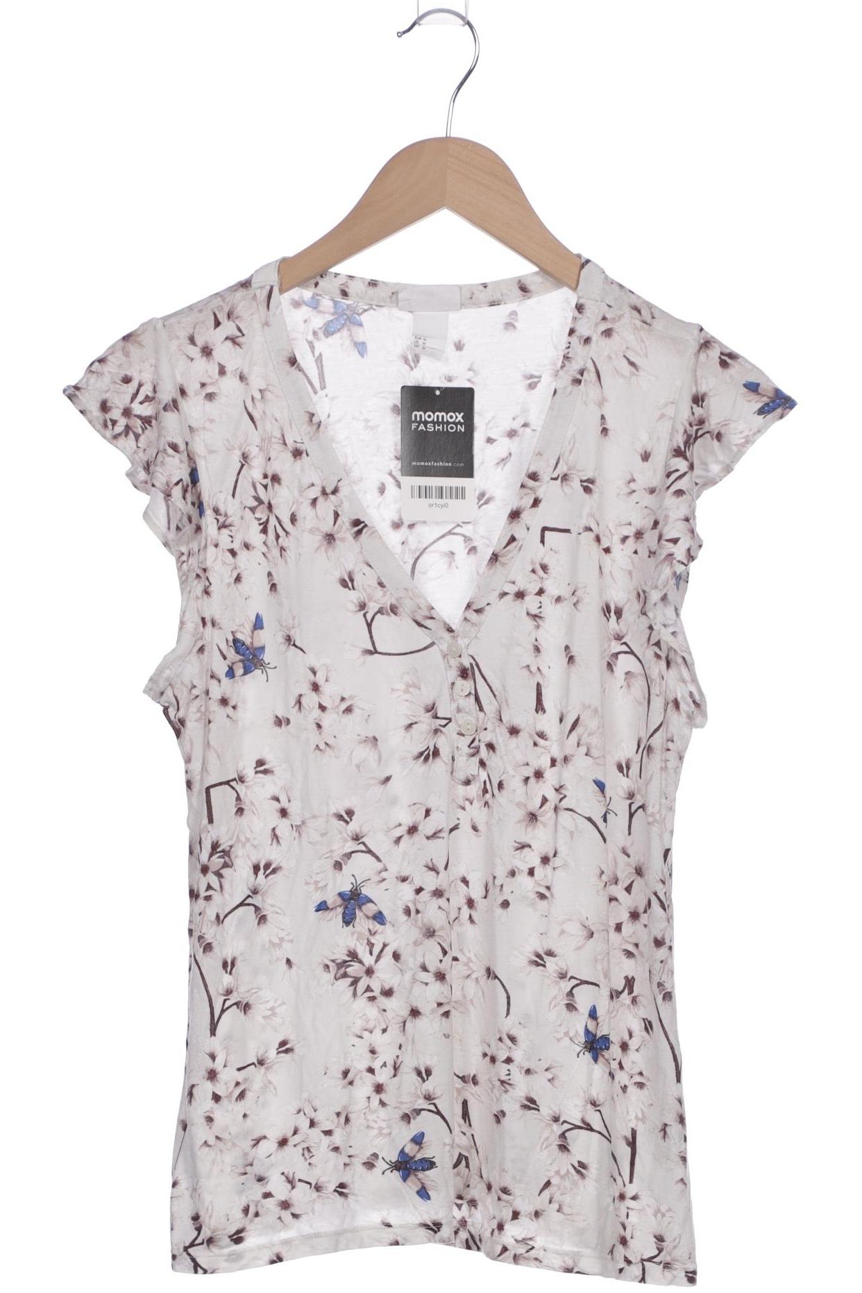 

H&M Damen T-Shirt, beige, Gr. 38