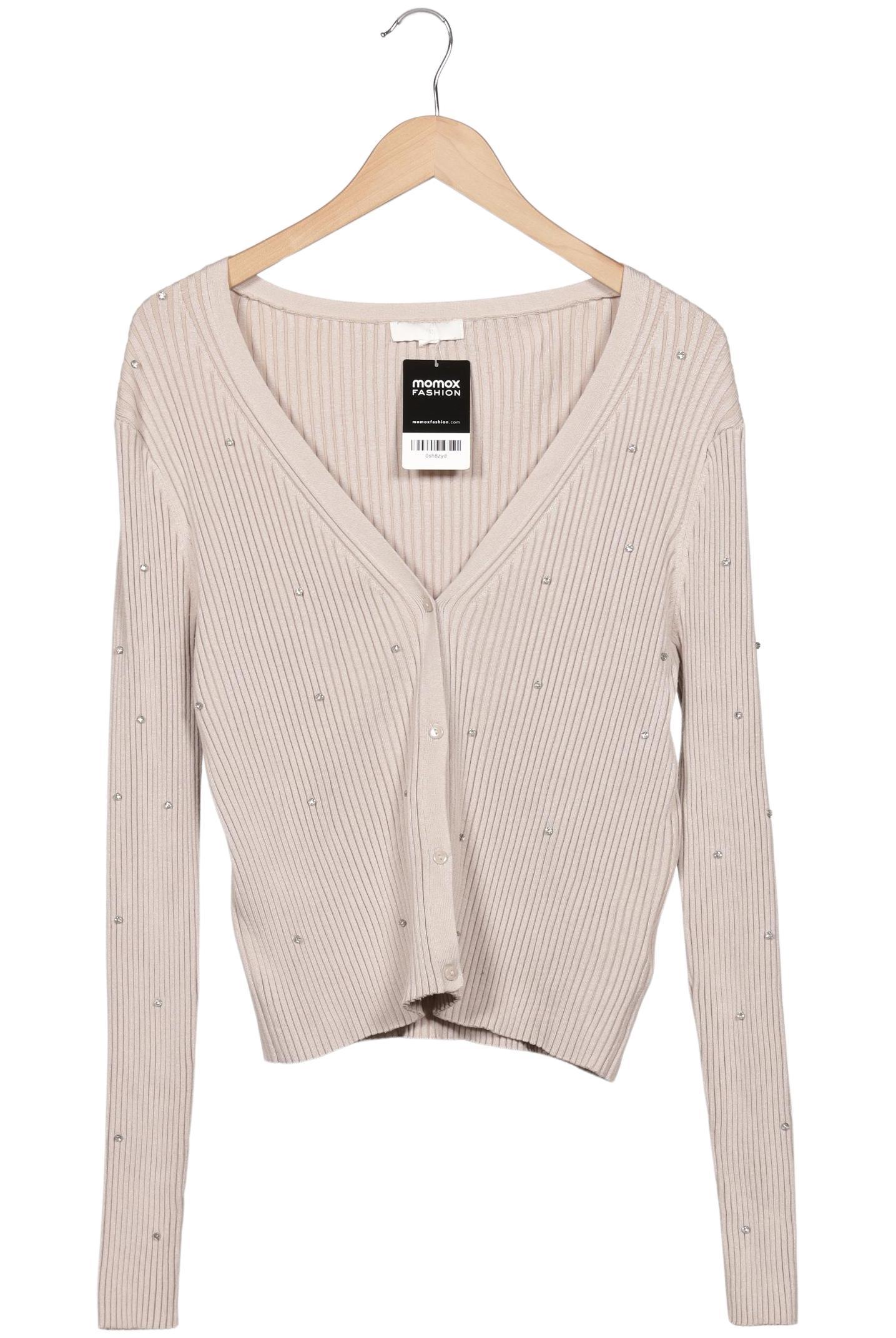 

H&M Damen Strickjacke, beige, Gr. 38