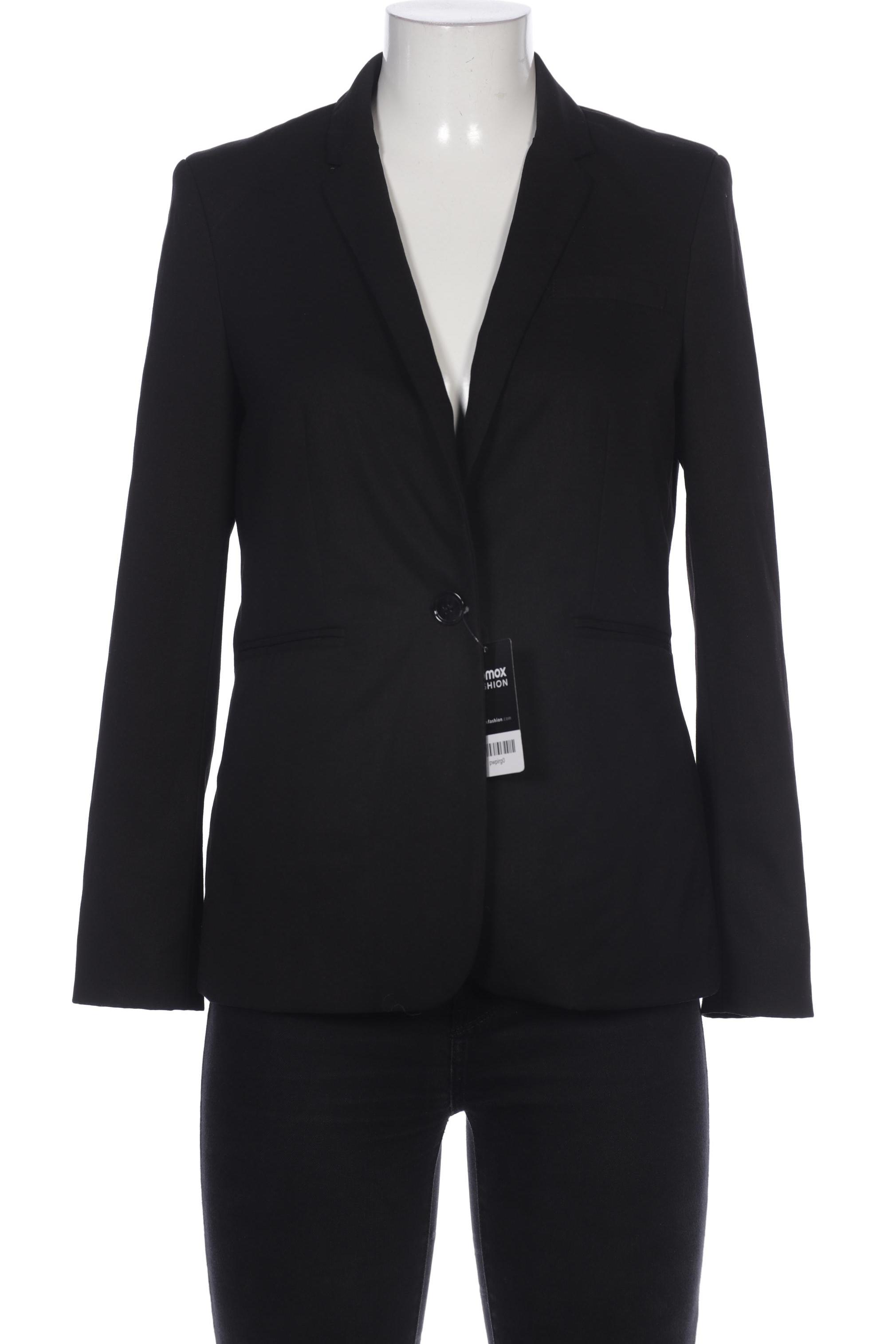 

H&M Damen Blazer, schwarz, Gr. 38