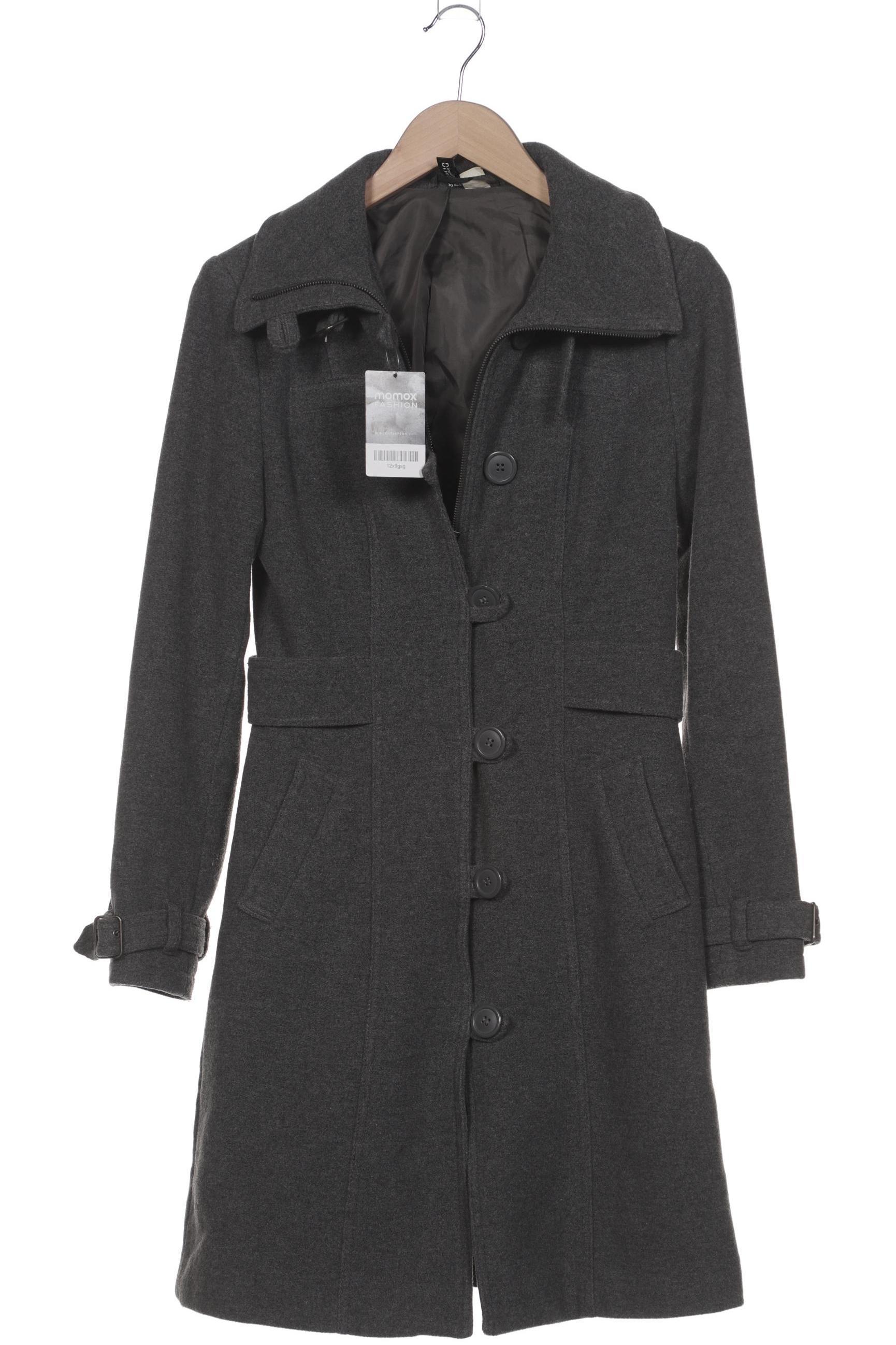 

H&M Damen Mantel, grau, Gr. 36