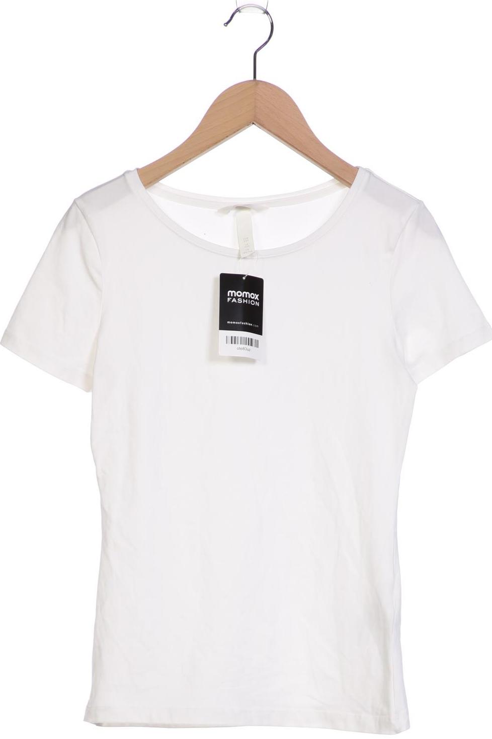 

H&M Damen T-Shirt, weiß