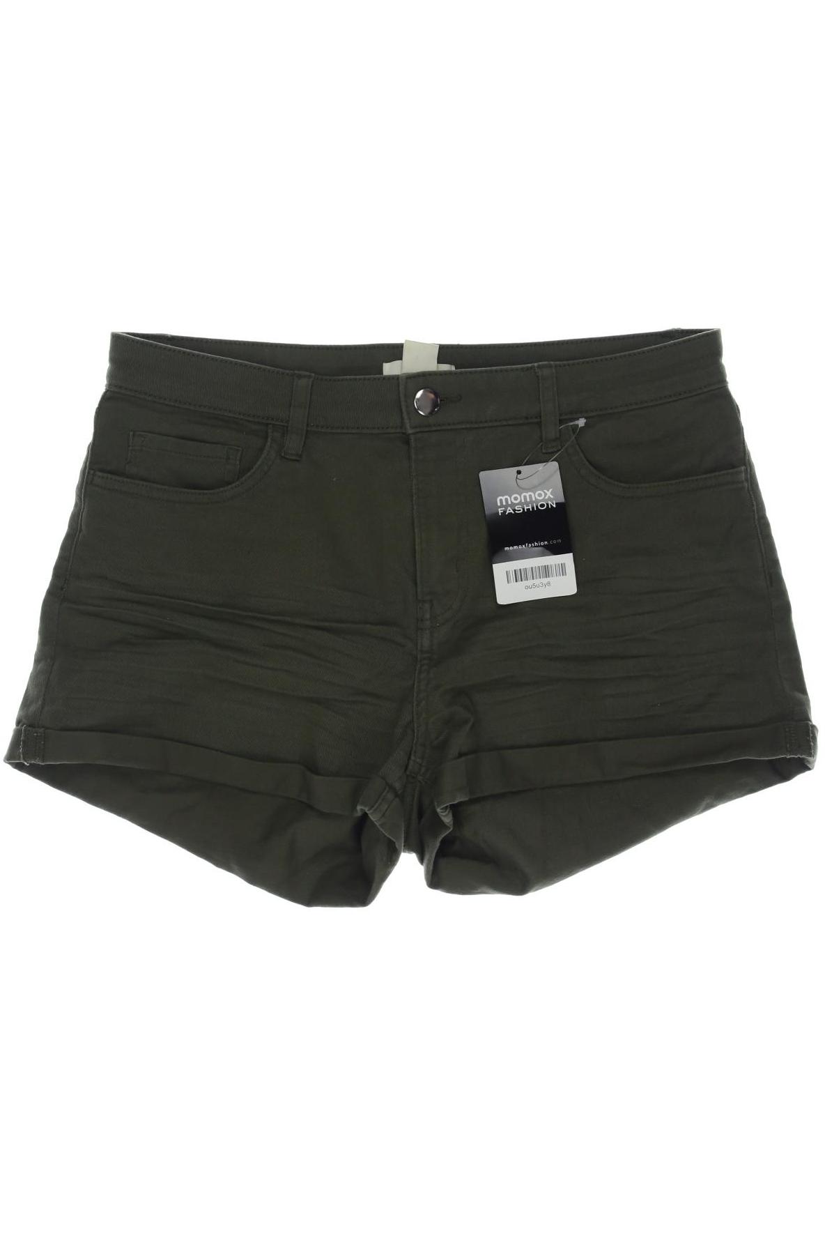 

H&M Damen Shorts, grün, Gr. 38