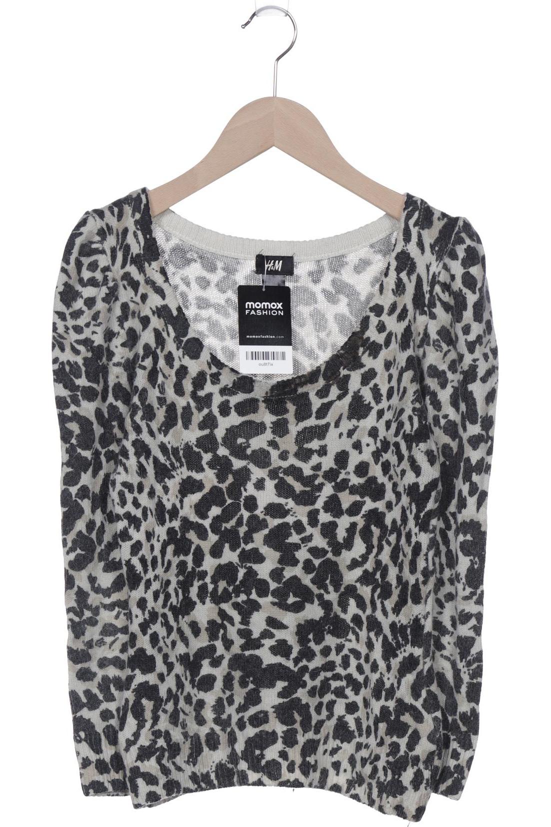 

H&M Damen Pullover, grau, Gr. 34