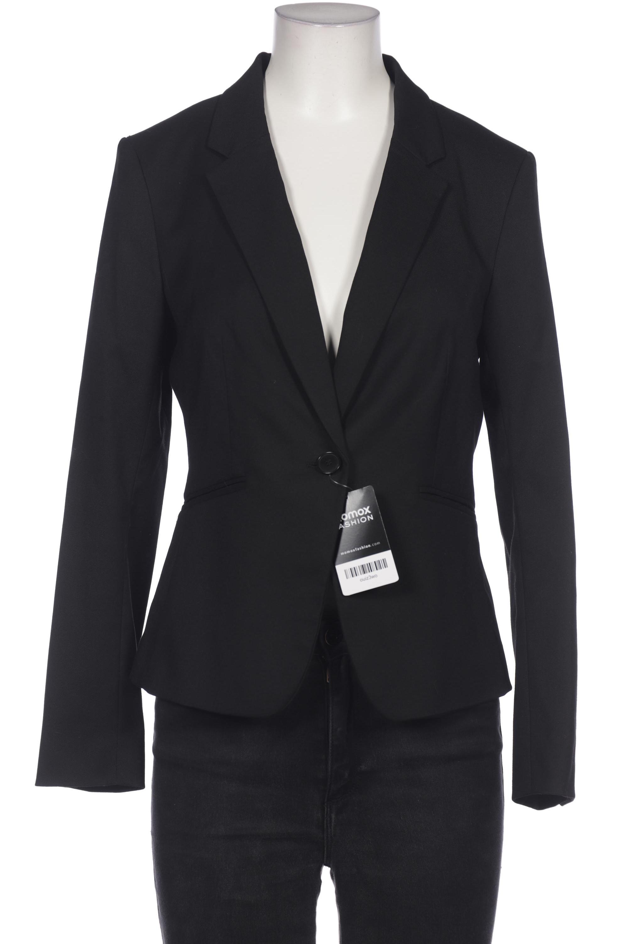

H&M Damen Blazer, schwarz, Gr. 38