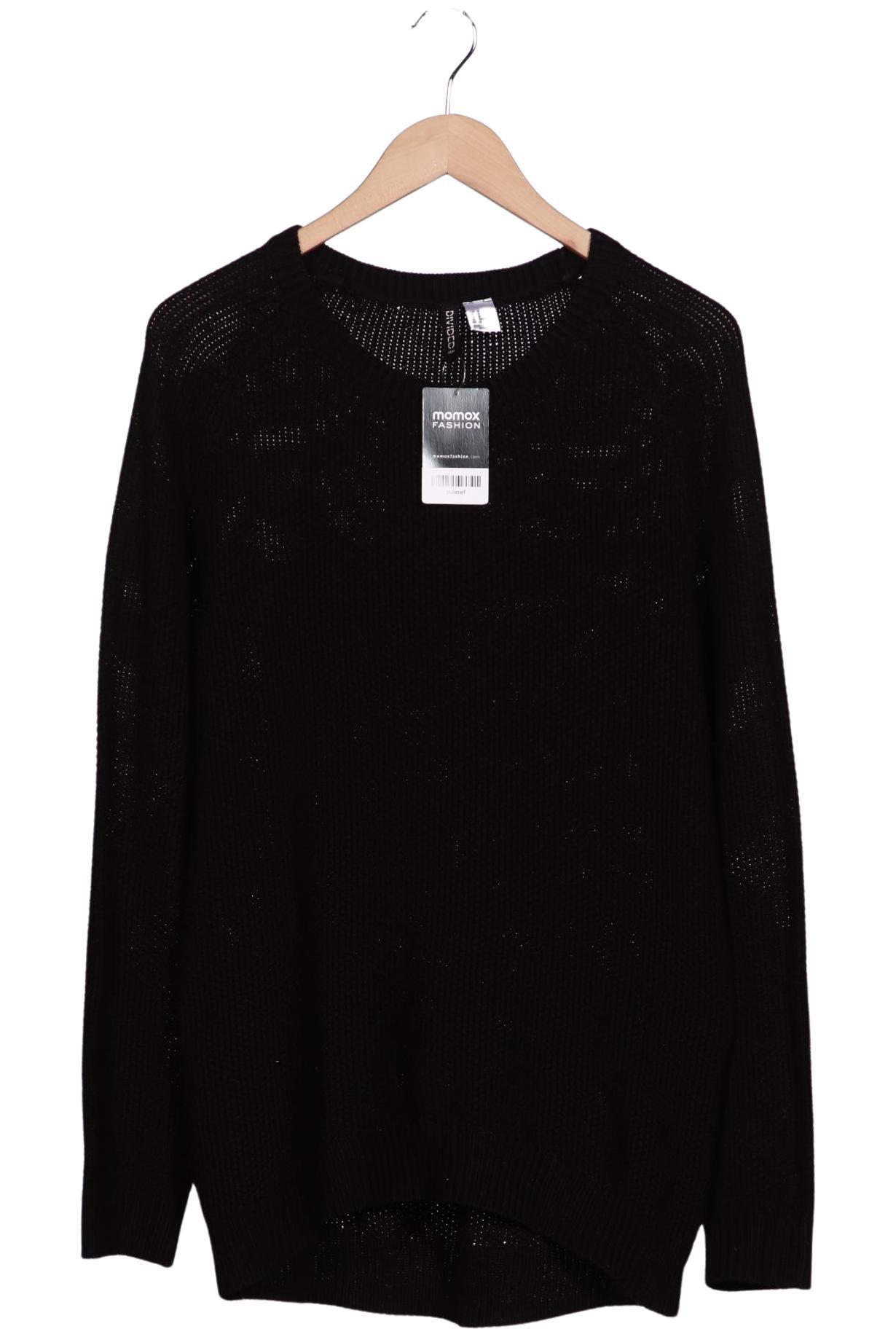 

H&M Damen Pullover, schwarz, Gr. 38