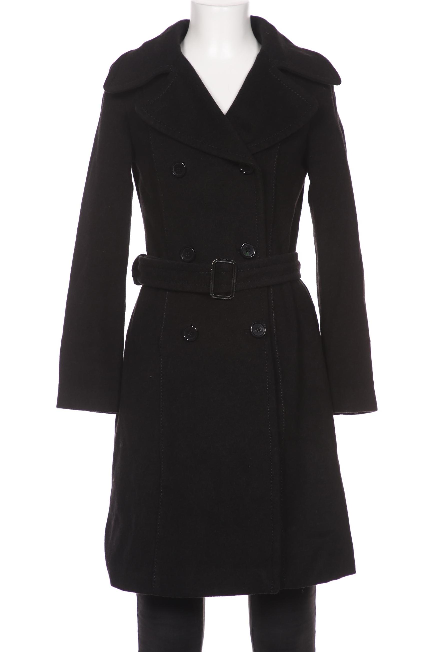 

H&M Damen Mantel, schwarz, Gr. 34