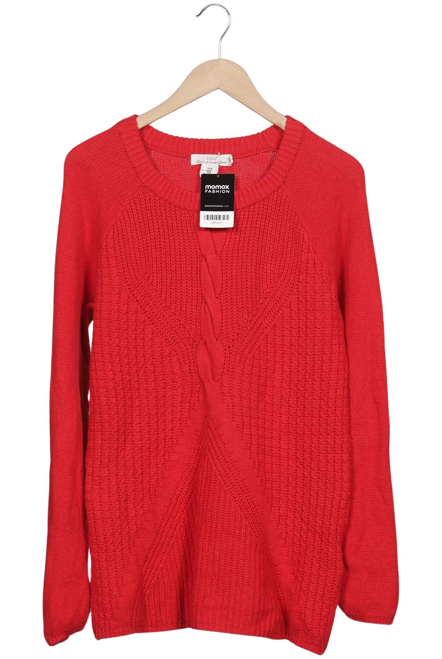 

H&M Damen Pullover, rot, Gr. 38