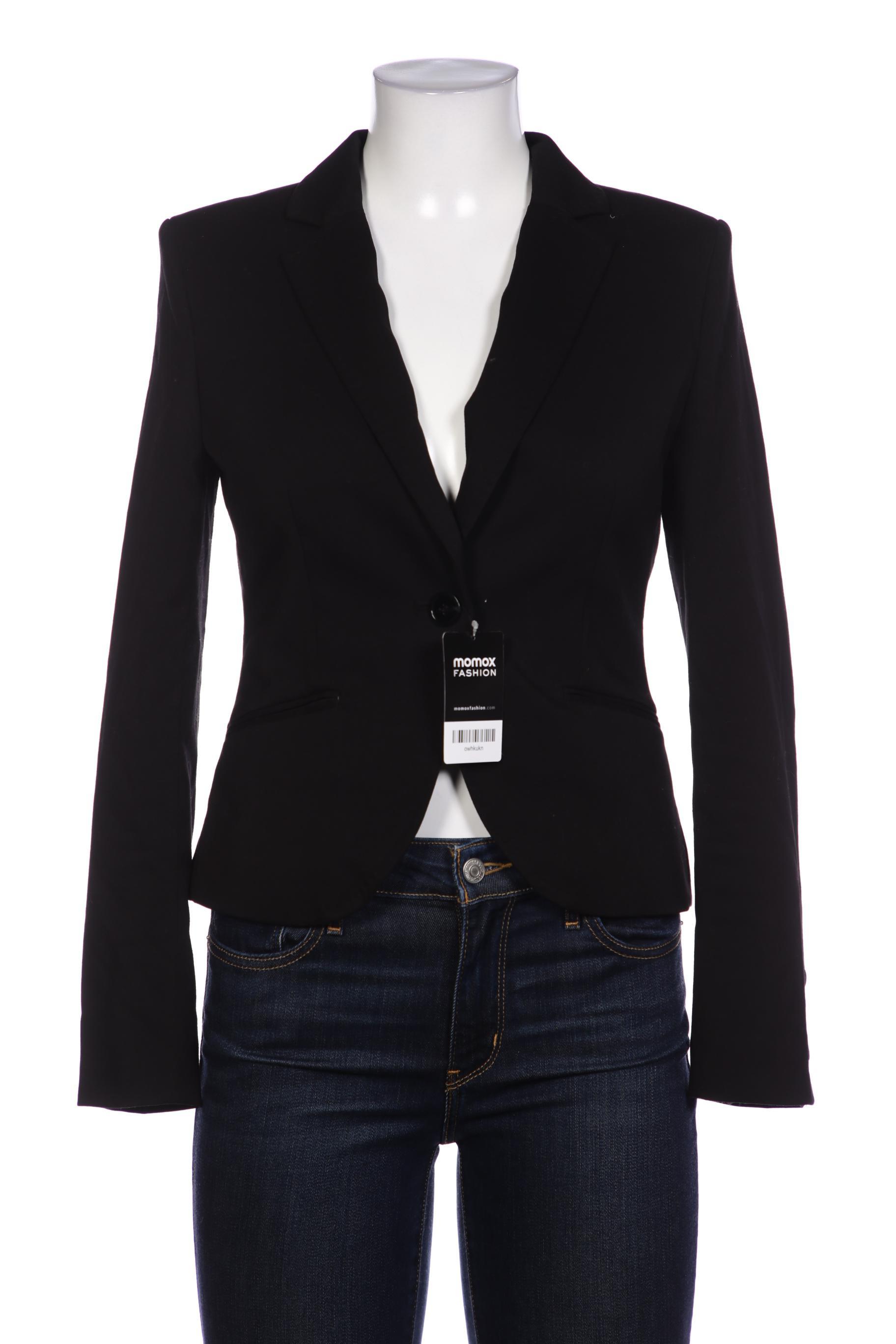 

H&M Damen Blazer, schwarz, Gr. 38