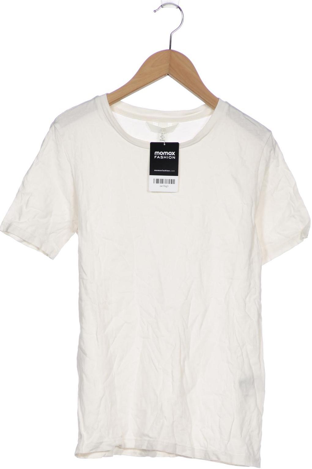 

H&M Damen T-Shirt, weiß