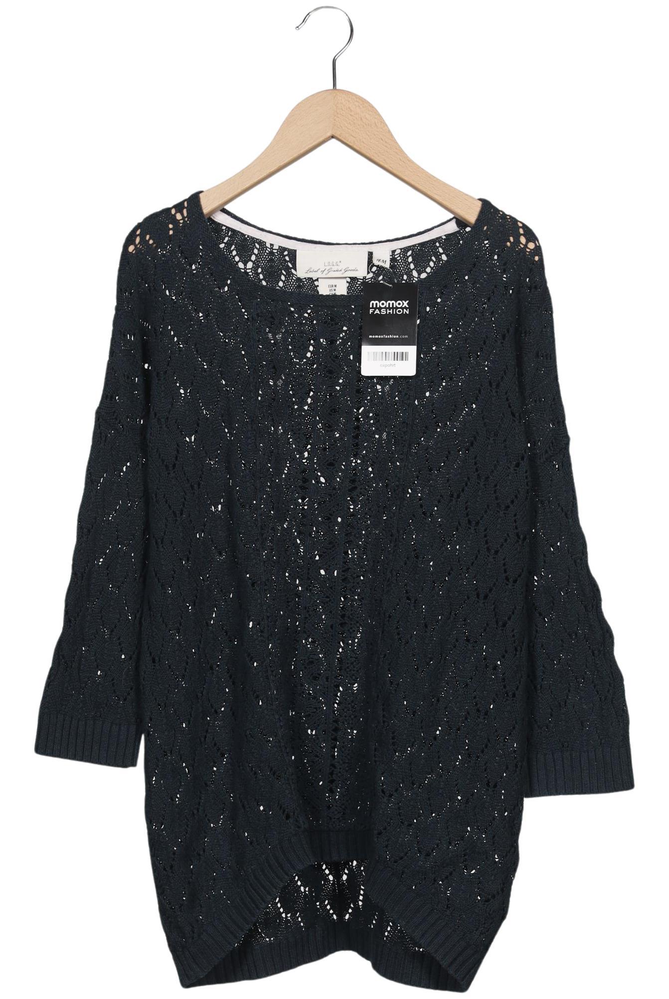 

H&M Damen Pullover, marineblau, Gr. 38