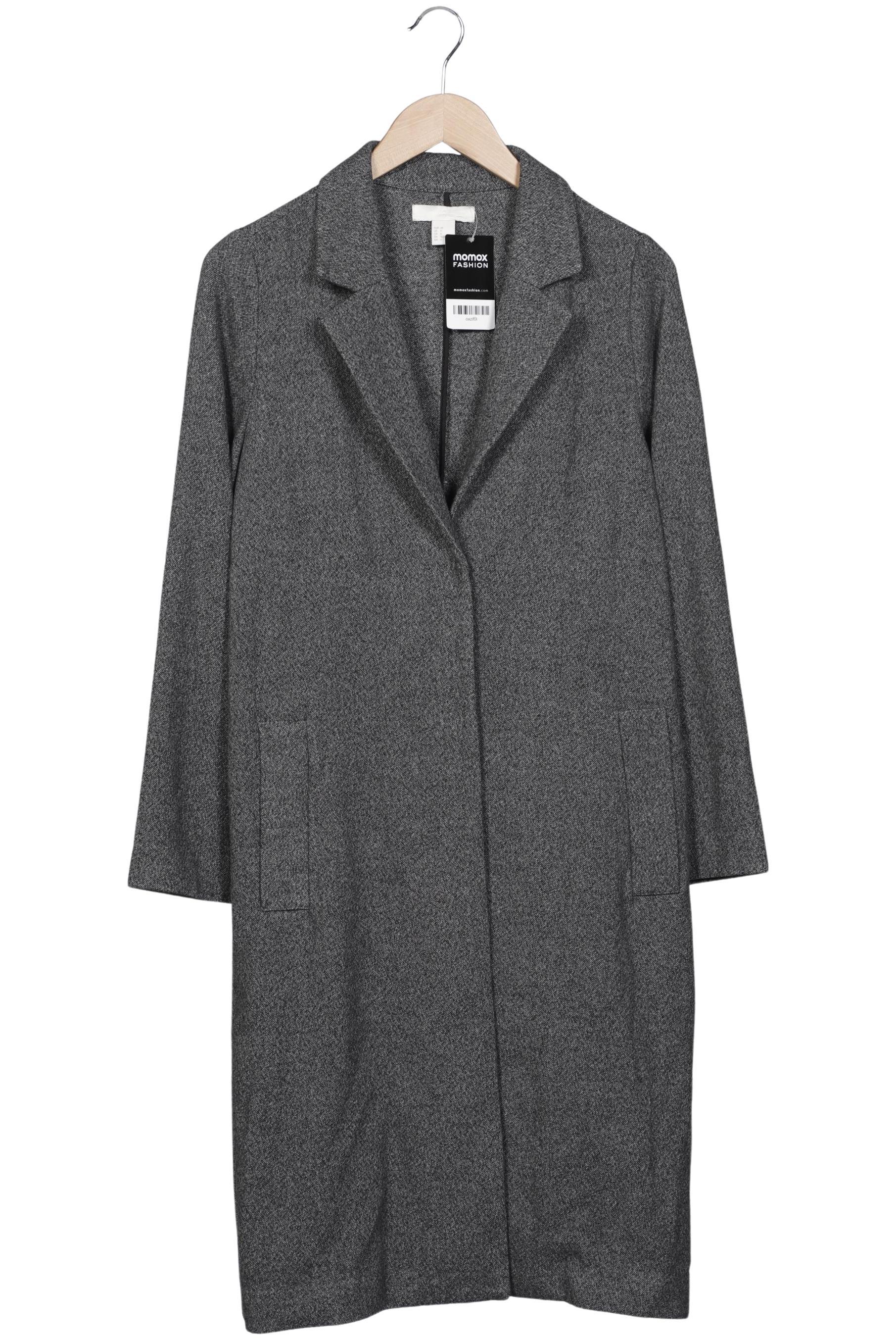 

H&M Damen Mantel, grau, Gr. 36
