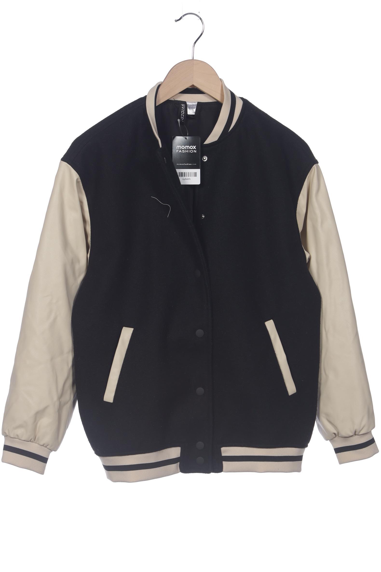 

H&M Damen Jacke, schwarz, Gr. 34