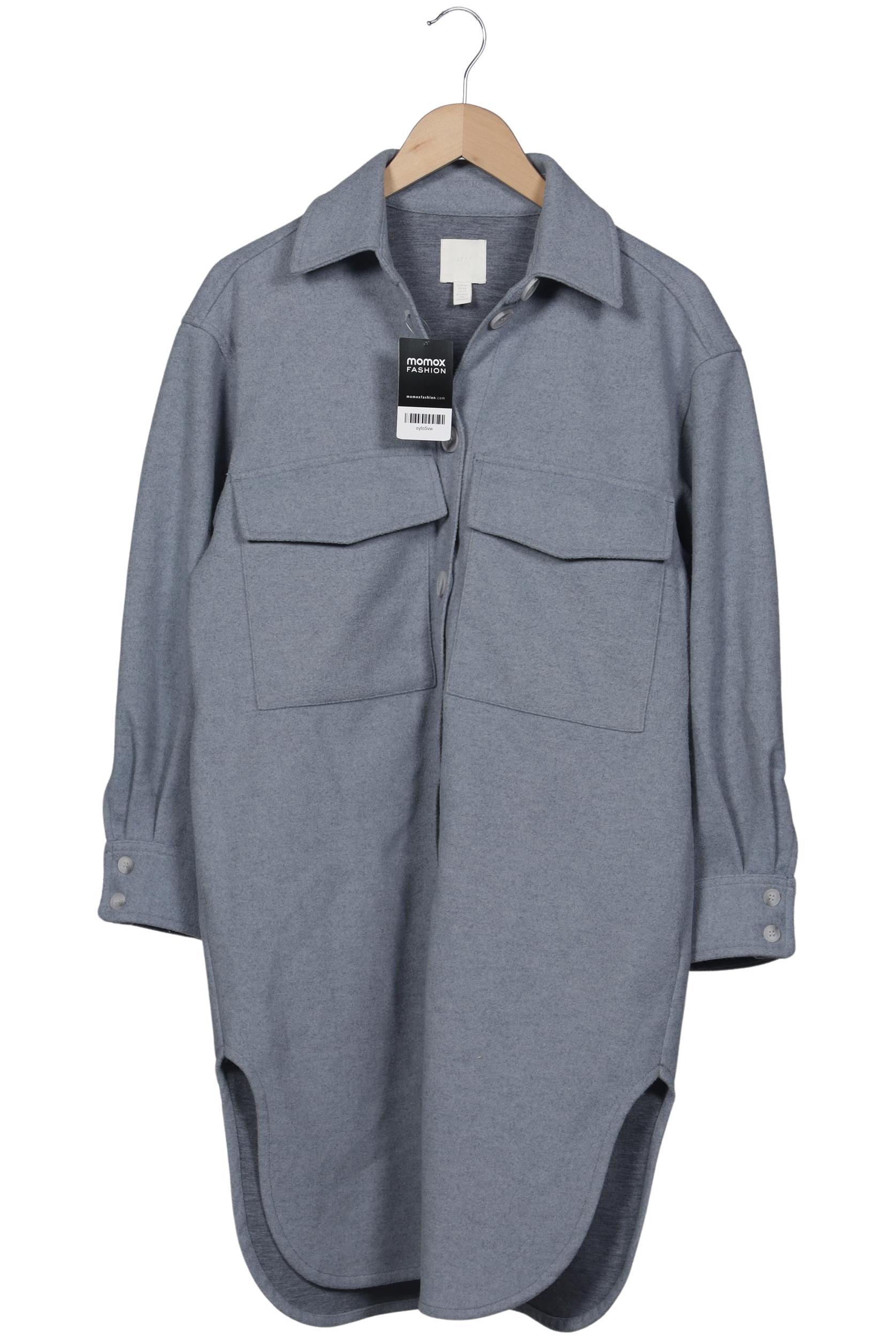 

H&M Damen Mantel, hellblau, Gr. 34