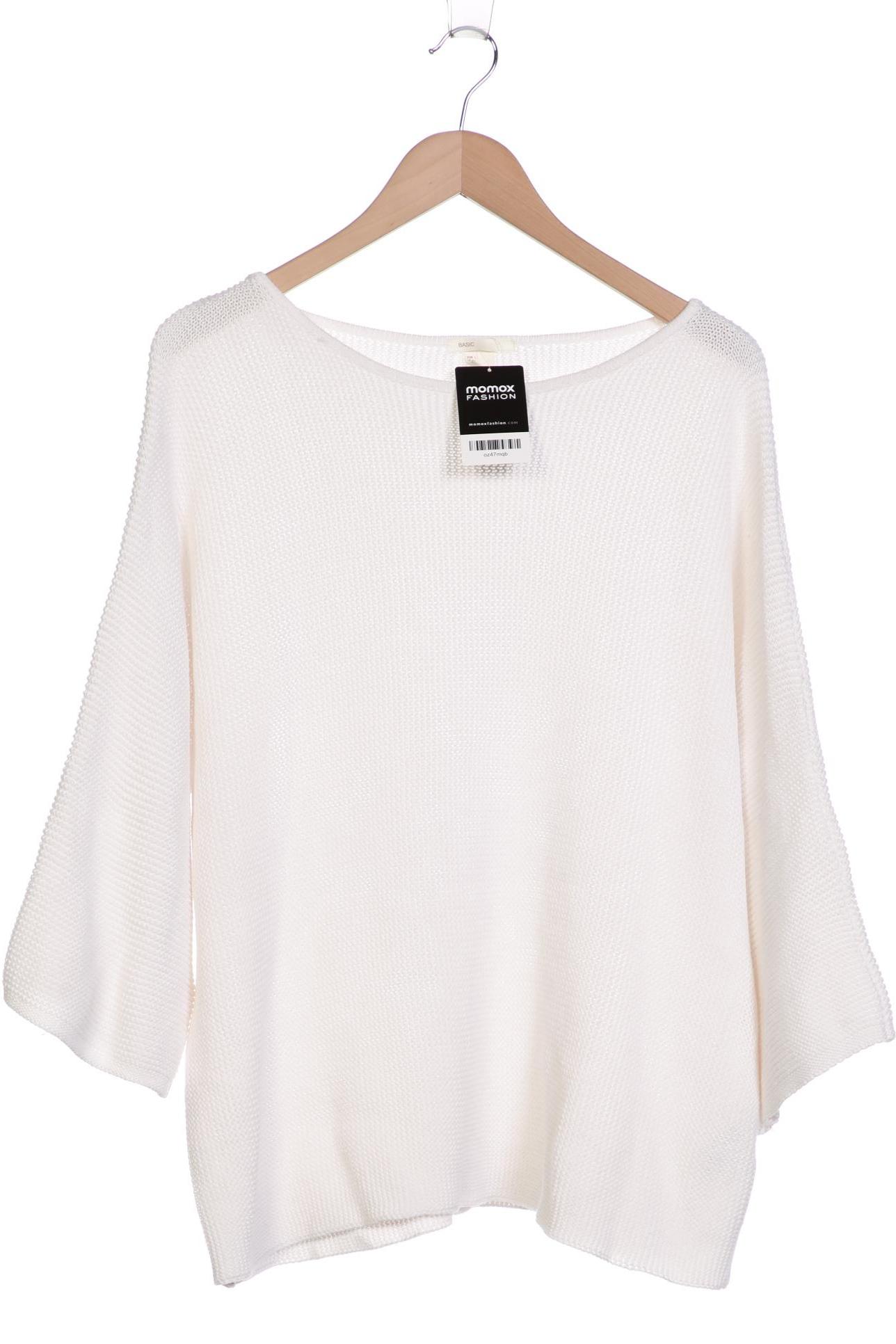 

H&M Damen Pullover, weiß, Gr. 42