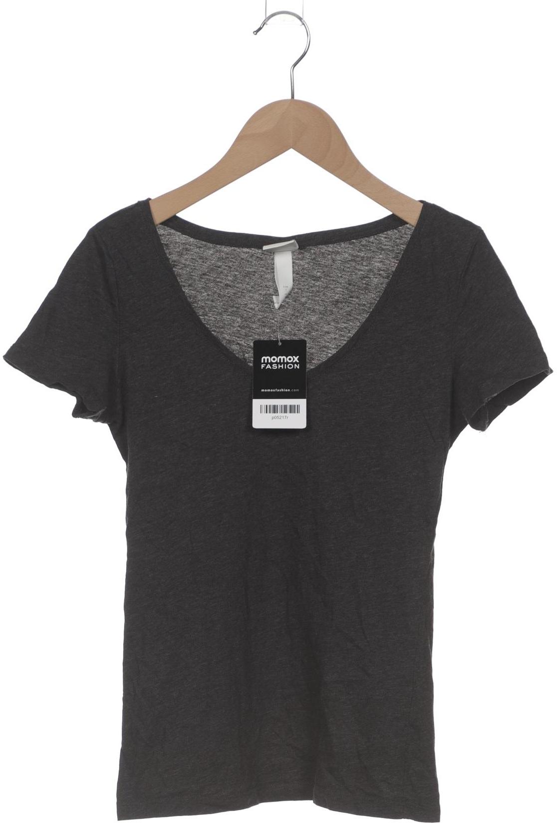 

H&M Damen T-Shirt, grau, Gr. 36