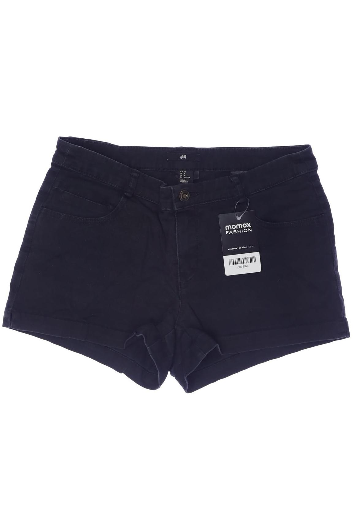

H&M Damen Shorts, schwarz, Gr. 38