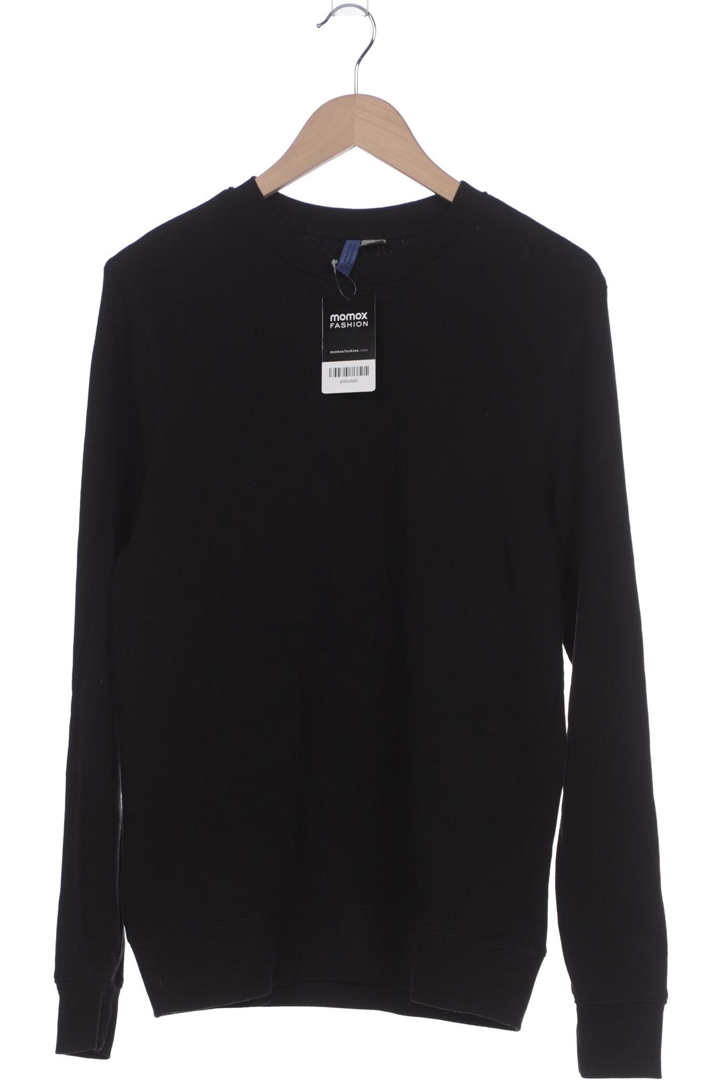 

H&M Damen Sweatshirt, schwarz, Gr. 36