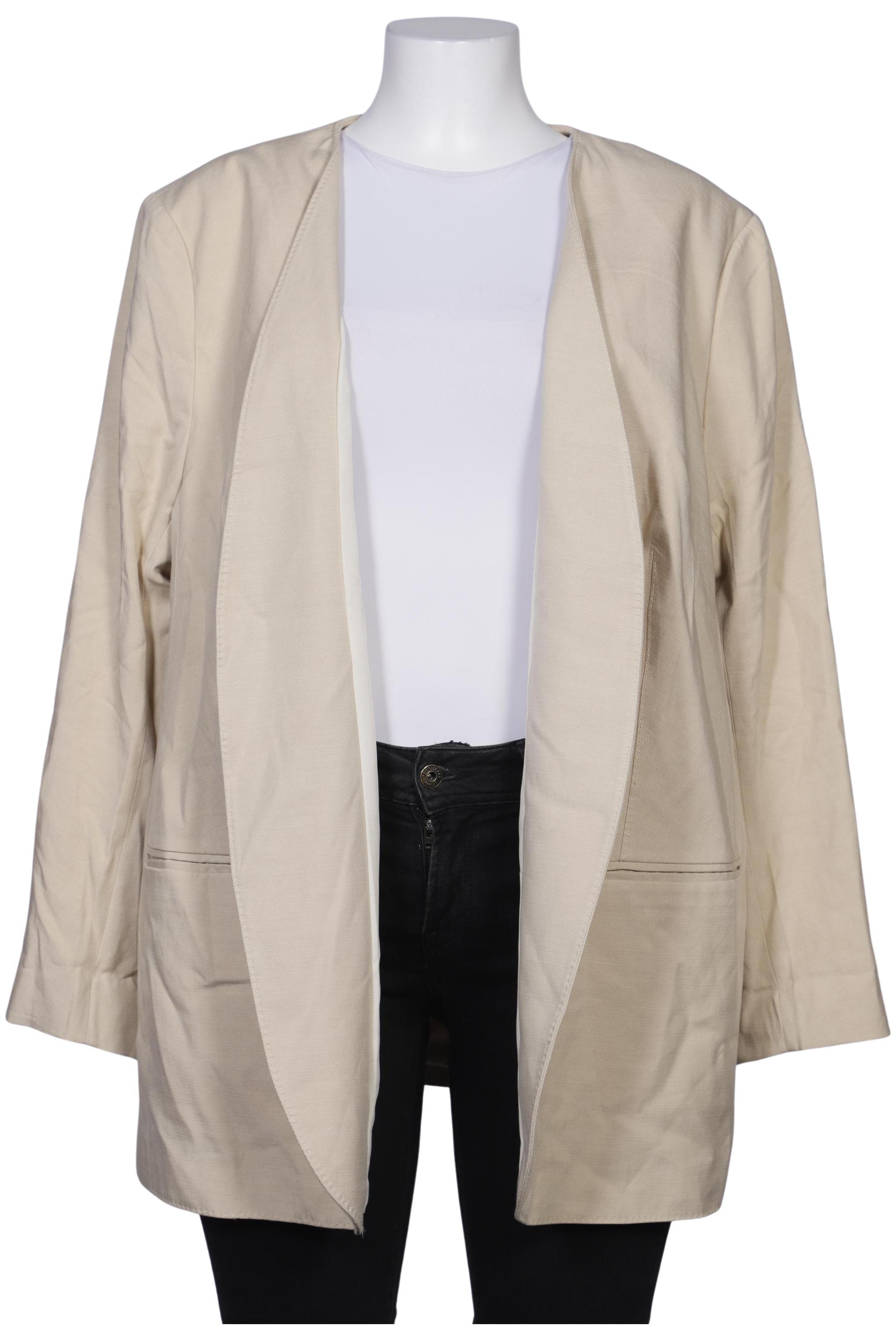 

H&M Damen Blazer, beige, Gr. 48