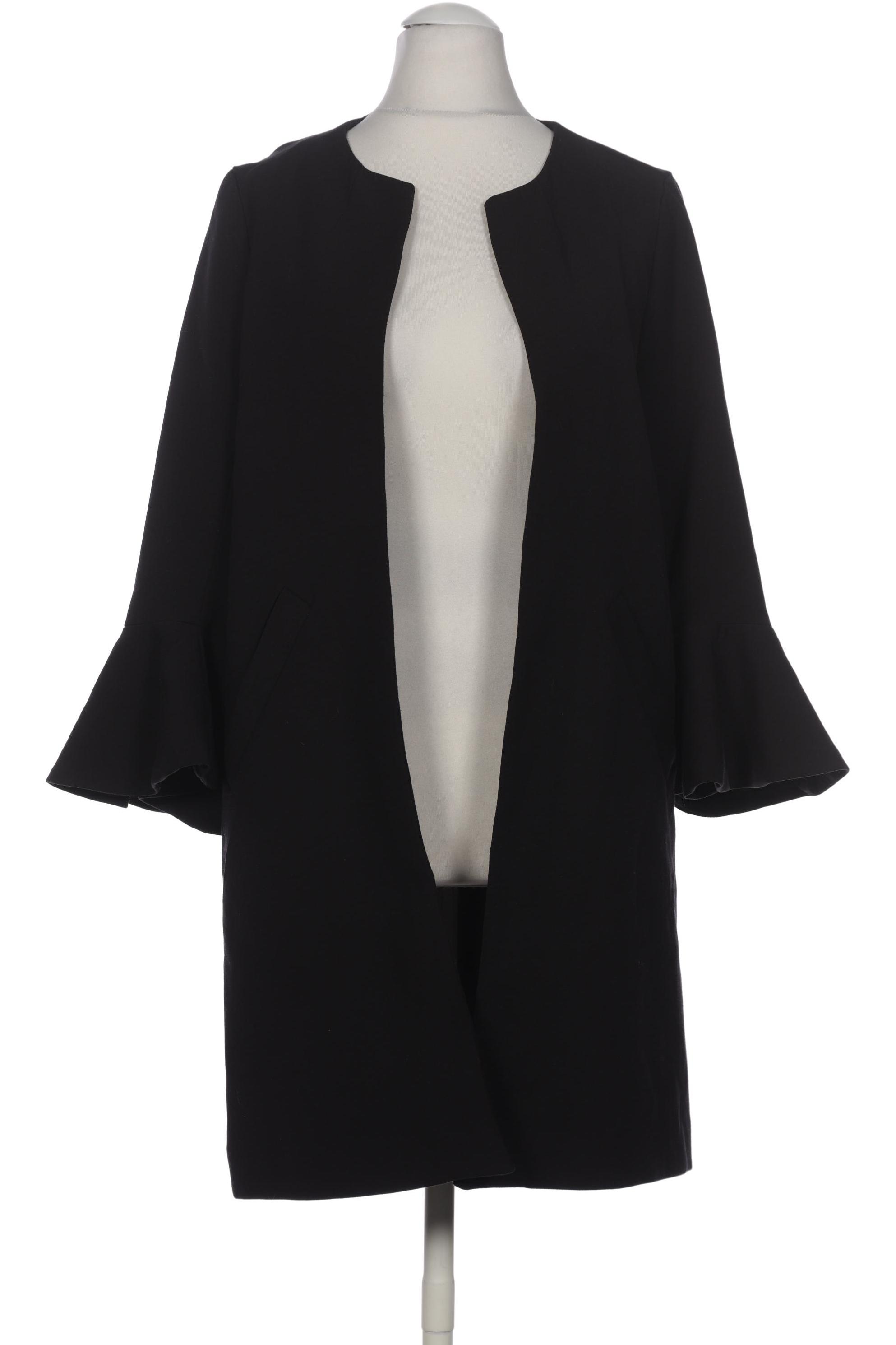 

H&M Damen Mantel, schwarz, Gr. 38