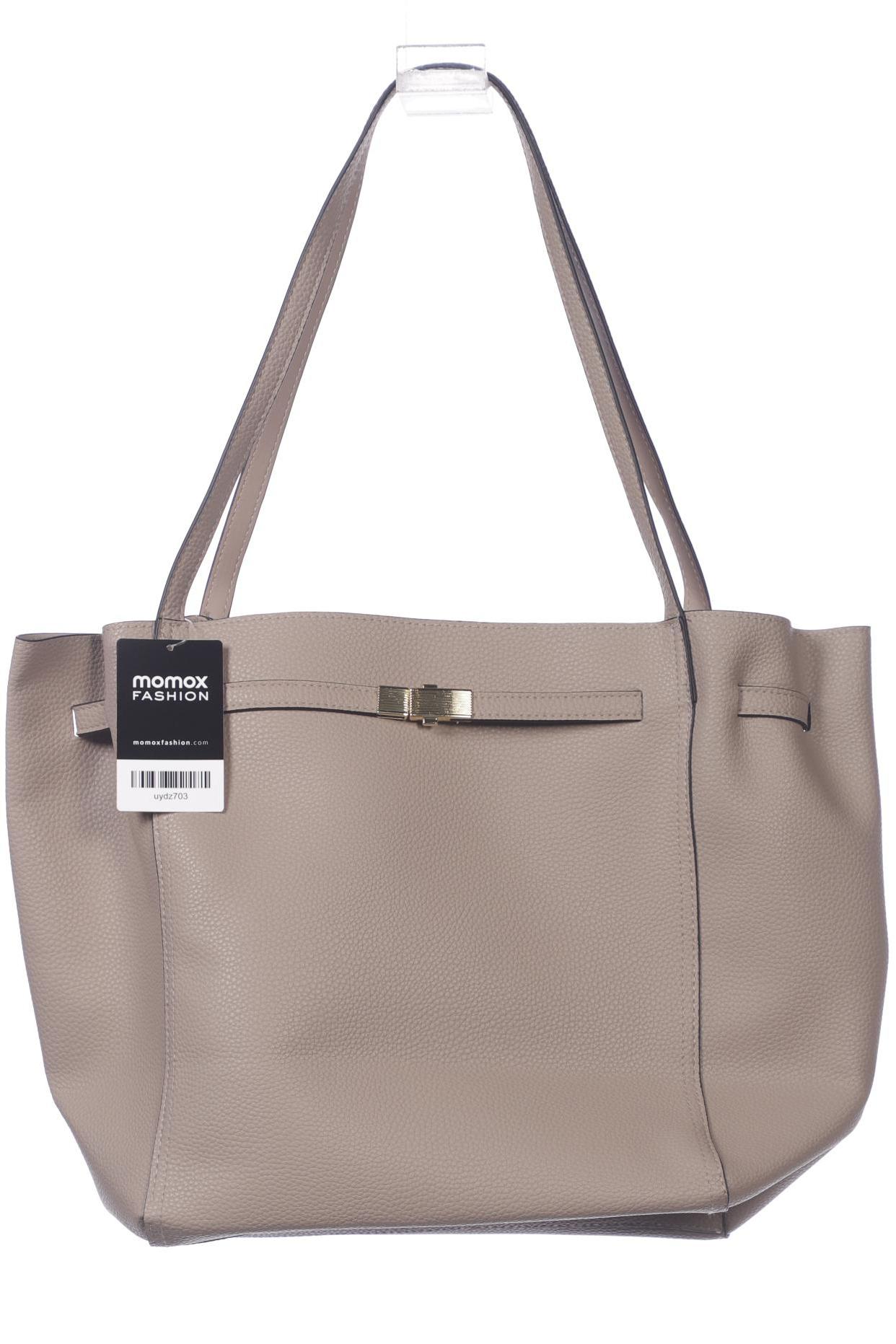 

H&M Damen Handtasche, beige, Gr.