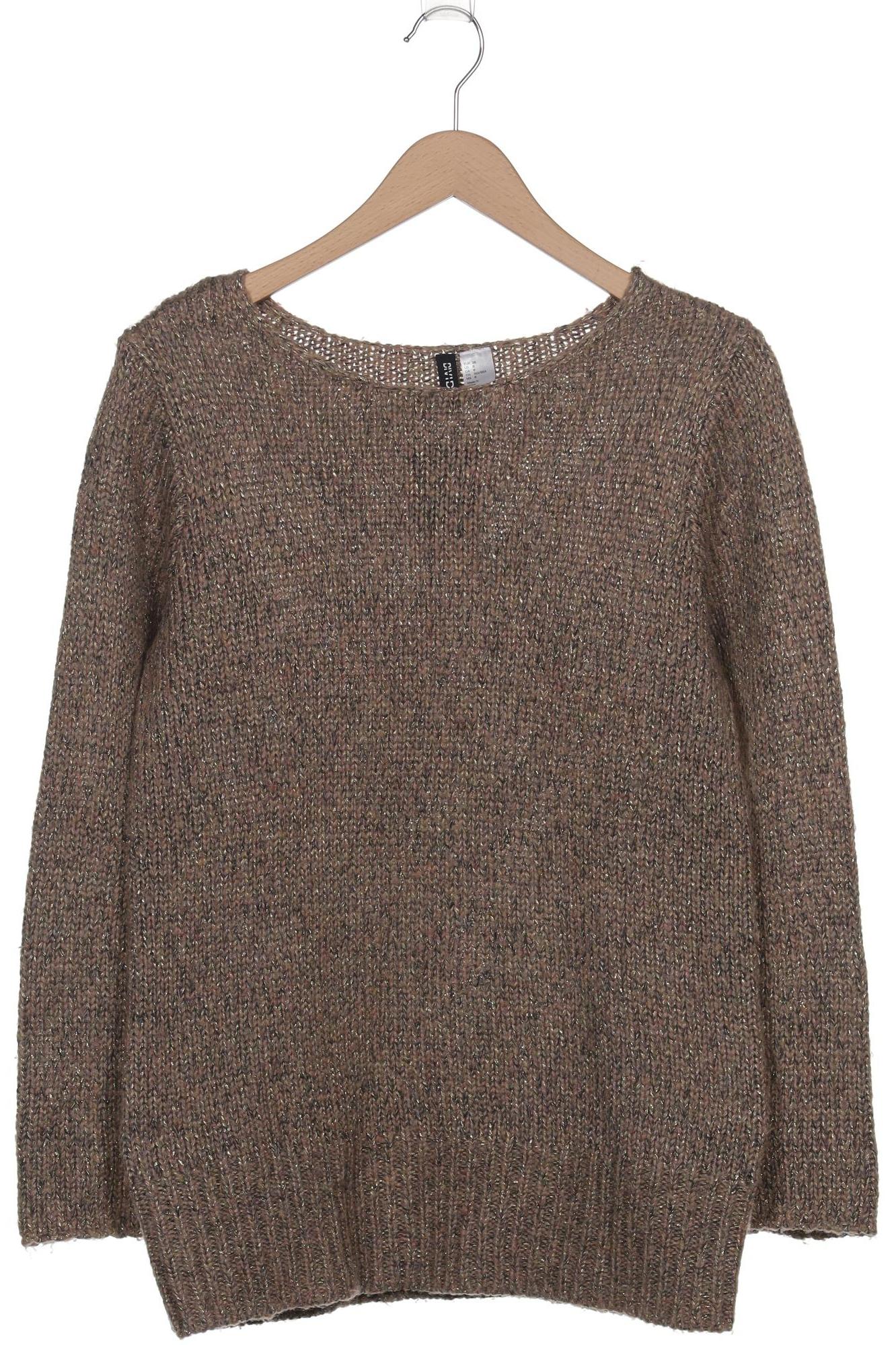 

H&M Damen Pullover, braun, Gr. 38