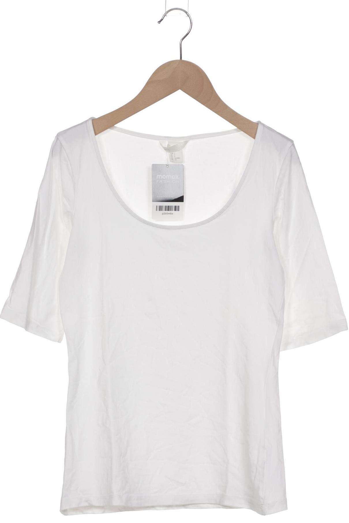 

H&M Damen T-Shirt, weiß, Gr. 36