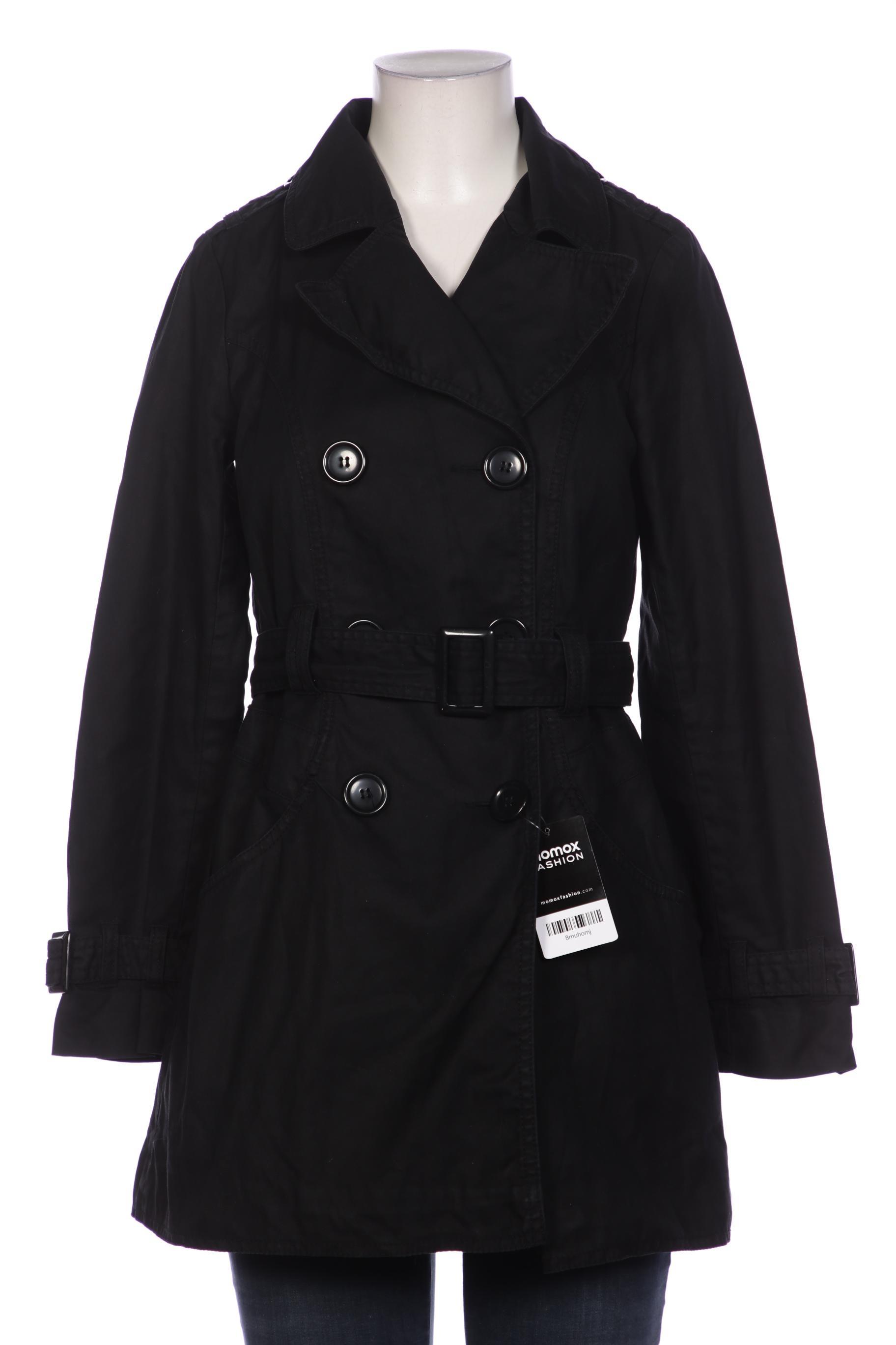 

H&M Damen Mantel, schwarz, Gr. 34