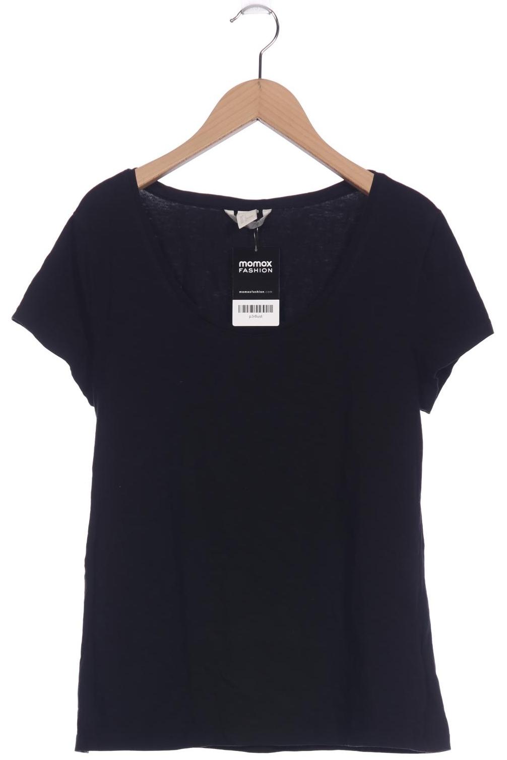 

H&M Damen T-Shirt, schwarz, Gr. 42