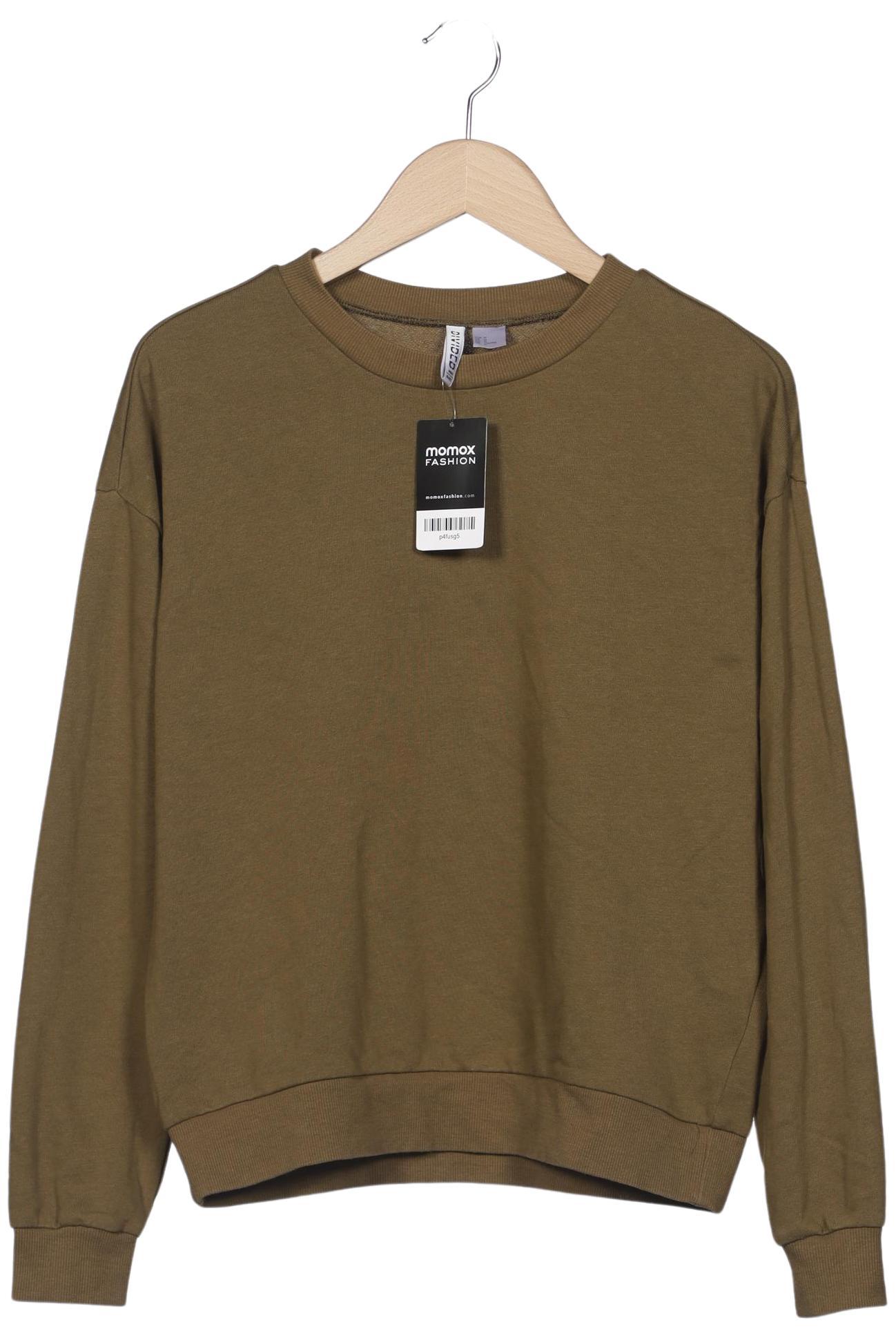 

H&M Damen Sweatshirt, grün, Gr. 38