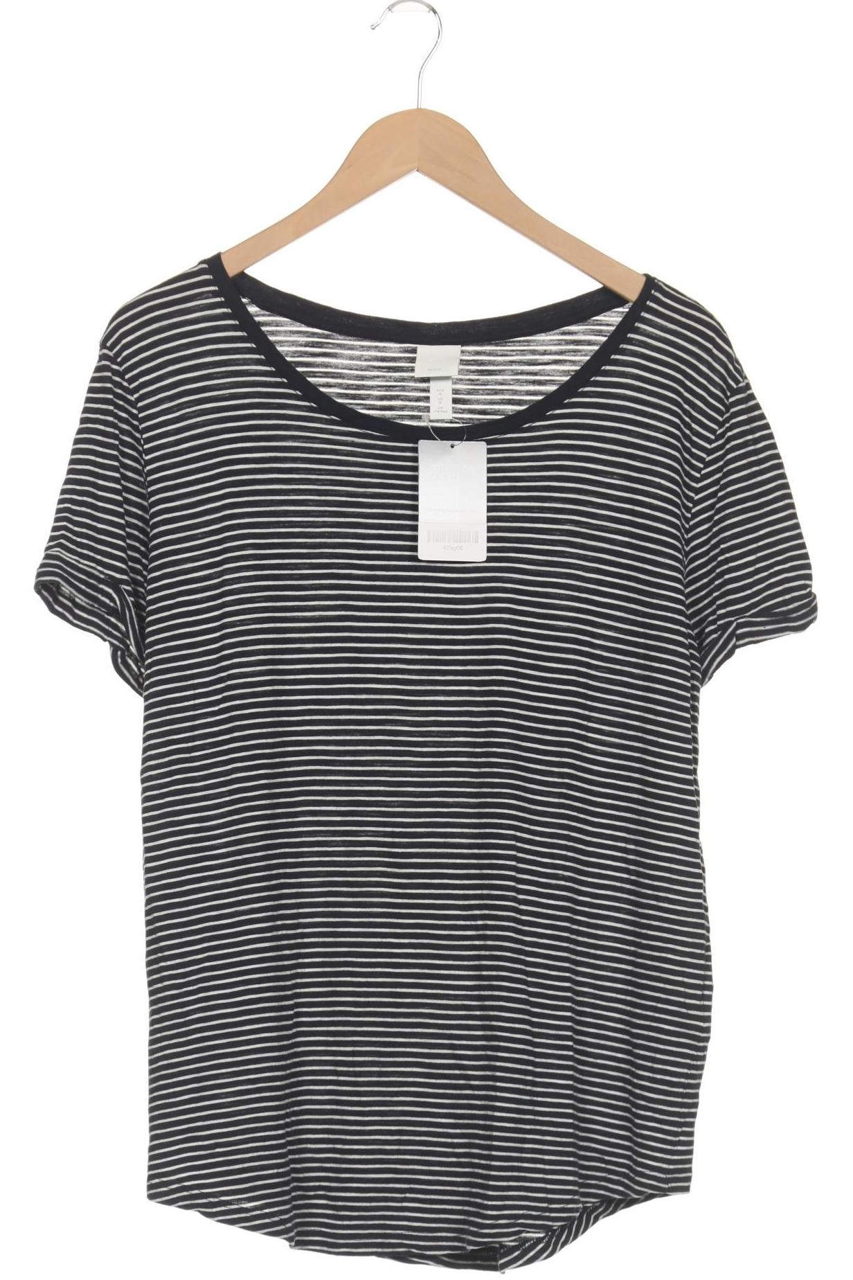 

H&M Damen T-Shirt, marineblau, Gr. 38