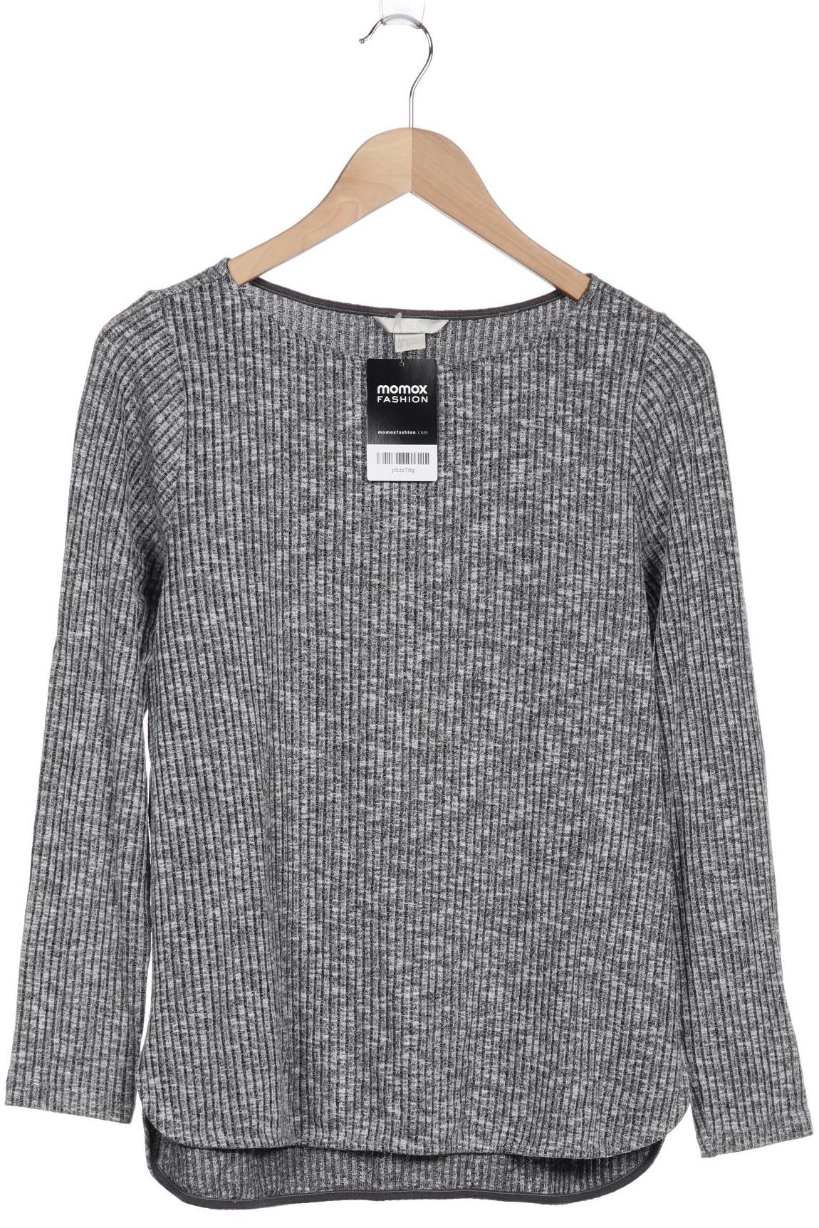 

H&M Damen Langarmshirt, grau
