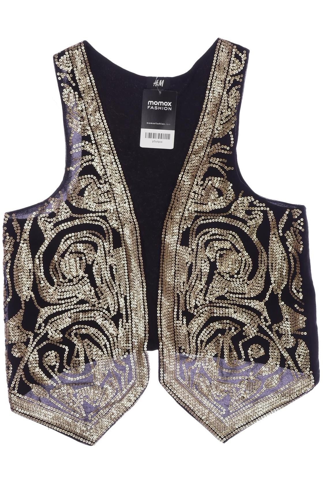 

H&M Damen Weste, schwarz, Gr. 36