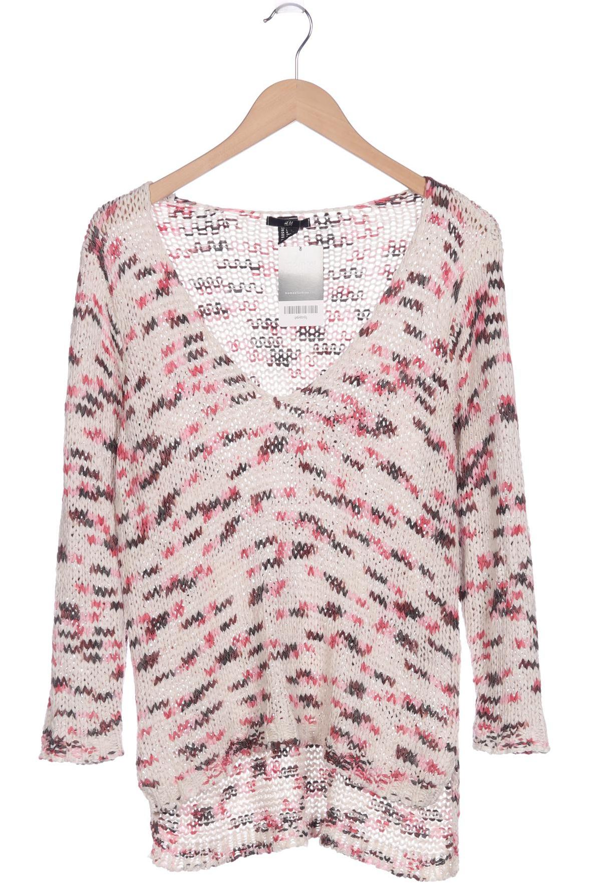 

H&M Damen Pullover, weiß, Gr. 42