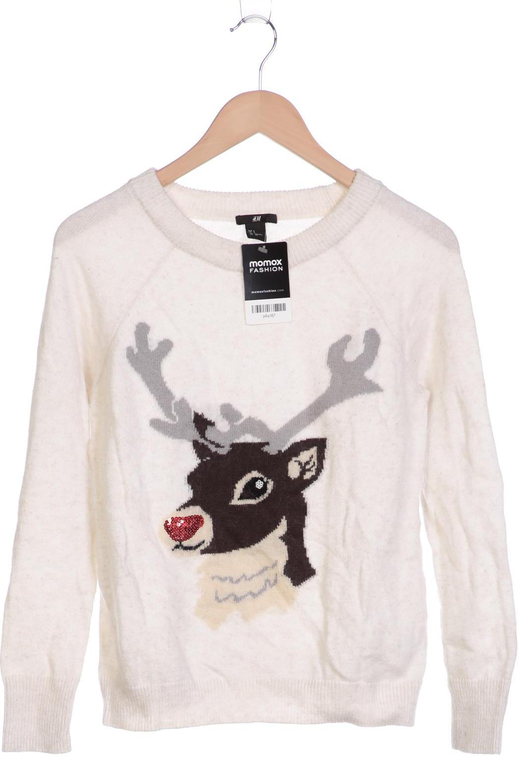

H&M Damen Pullover, cremeweiß