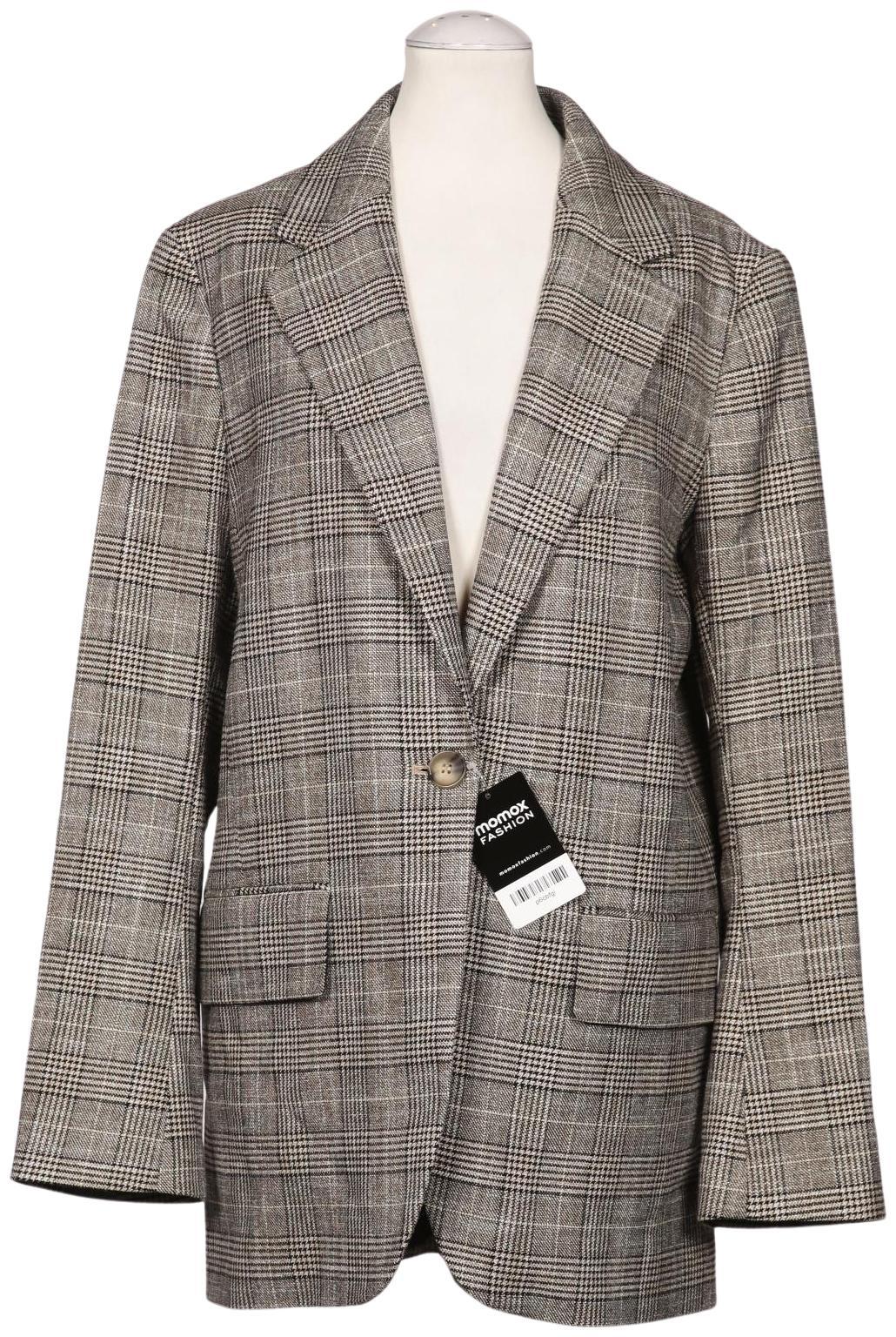 

H&M Damen Blazer, grau, Gr. 34