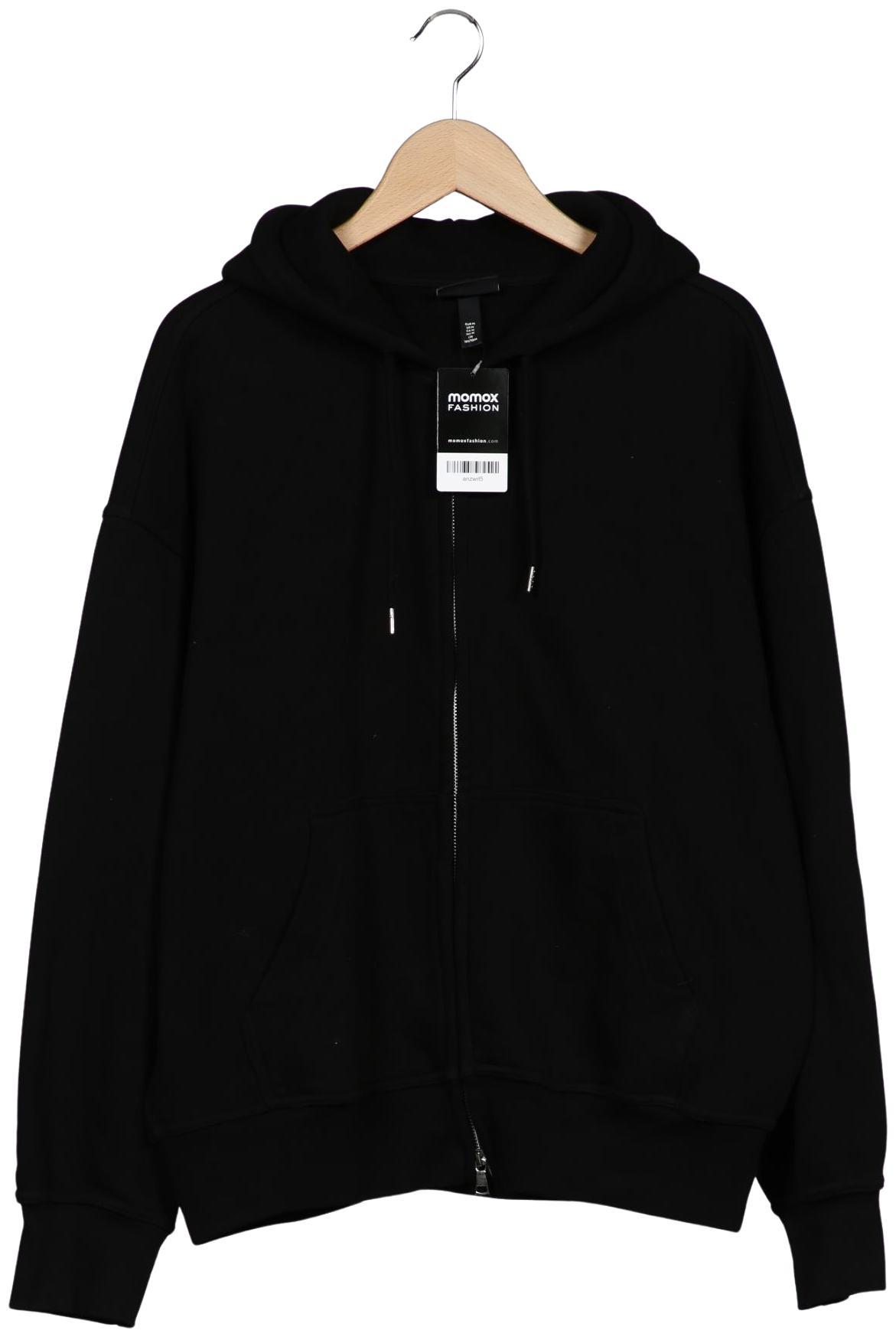 

H&M Damen Kapuzenpullover, schwarz, Gr. 38