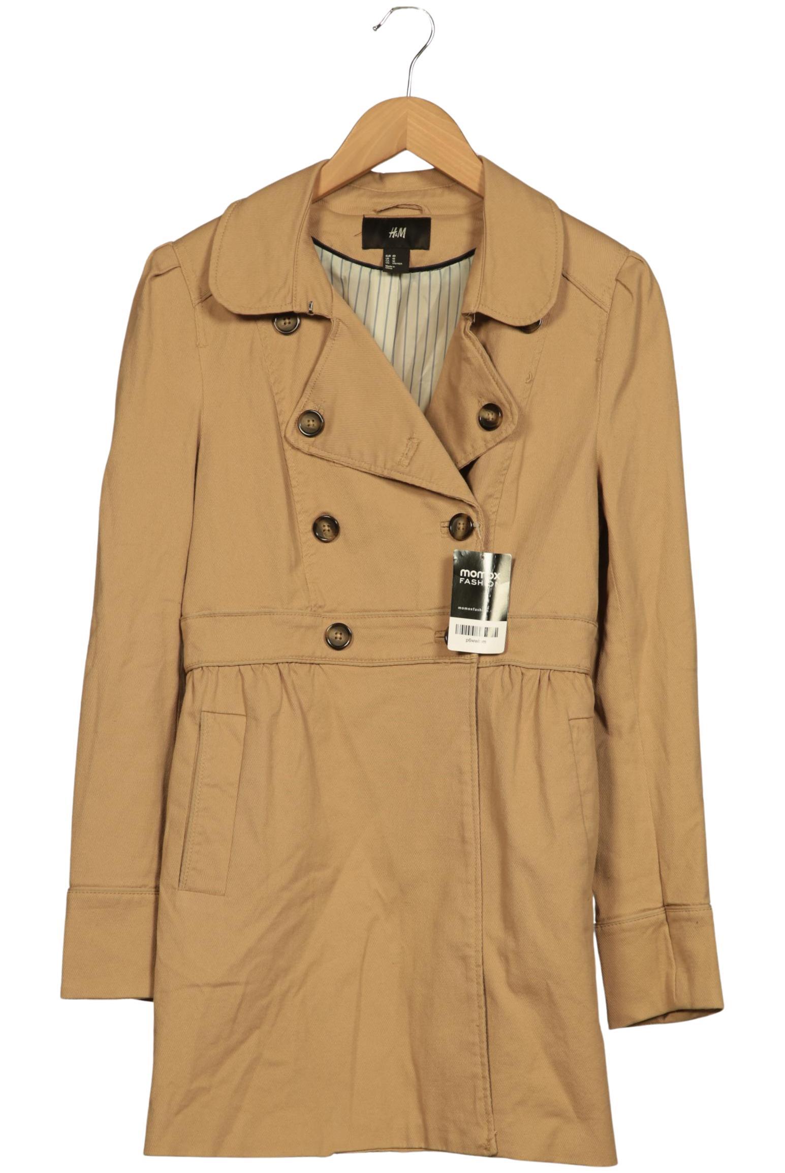 

H&M Damen Mantel, beige, Gr. 40