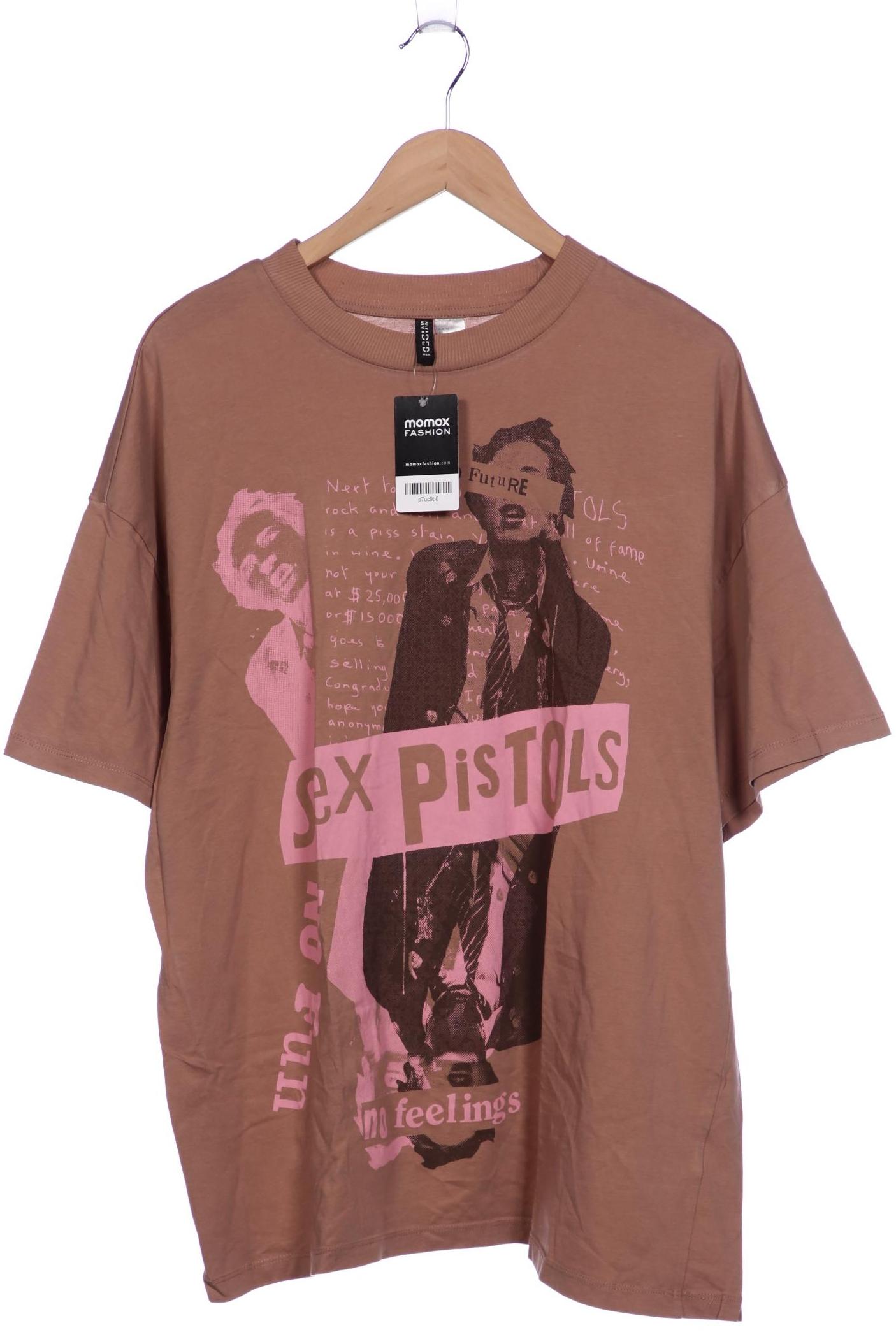 

H&M Damen T-Shirt, braun, Gr. 38