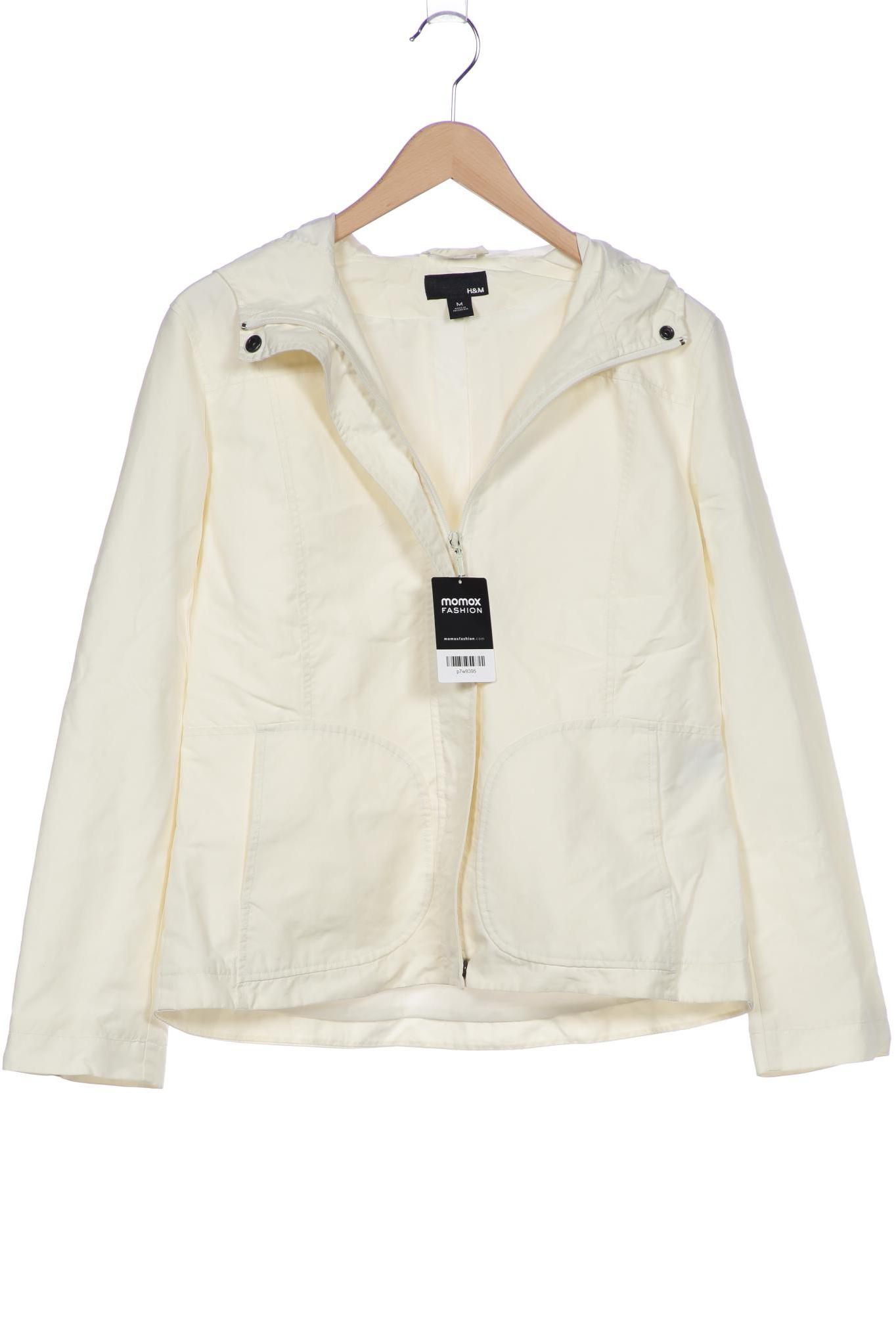 

H&M Damen Jacke, cremeweiß, Gr. 38