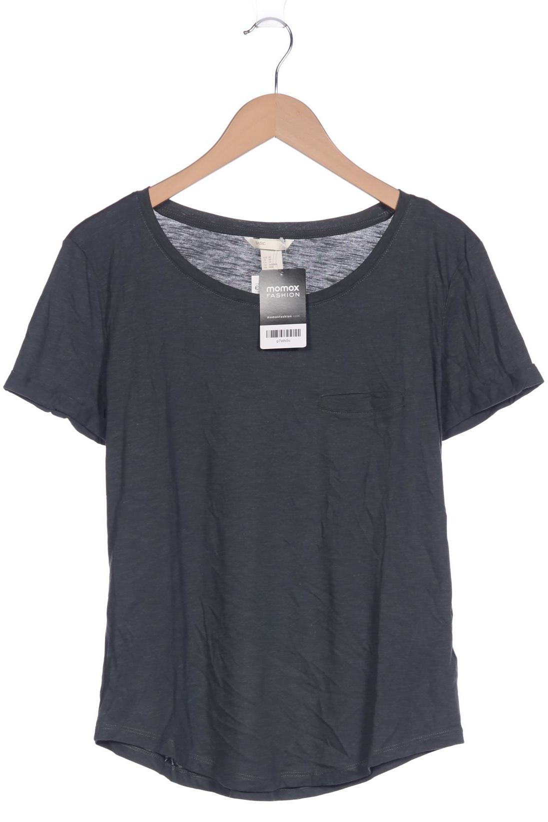 

H&M Damen T-Shirt, grün, Gr. 34
