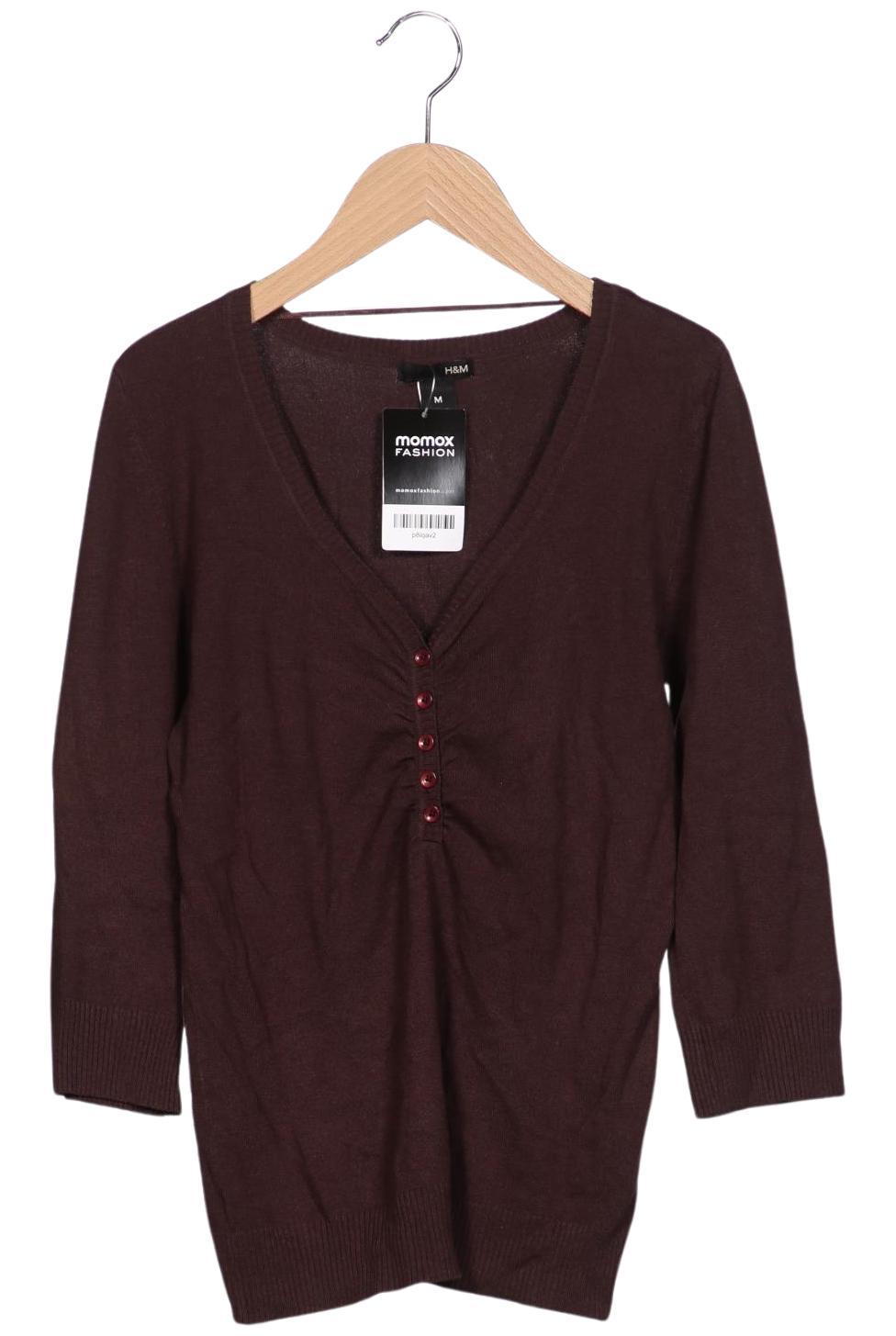 

H&M Damen Pullover, bordeaux, Gr. 38
