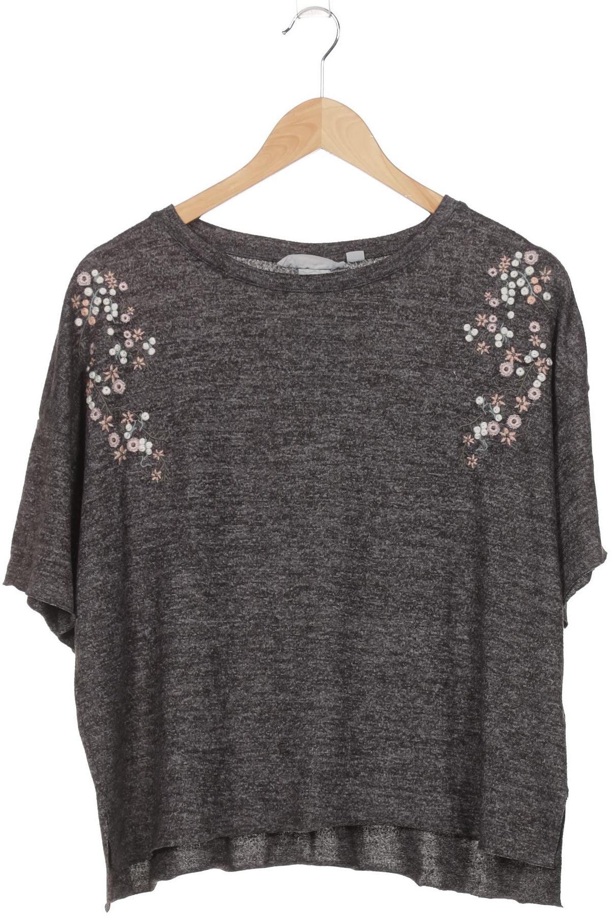 

H&M Damen T-Shirt, grau, Gr. 38