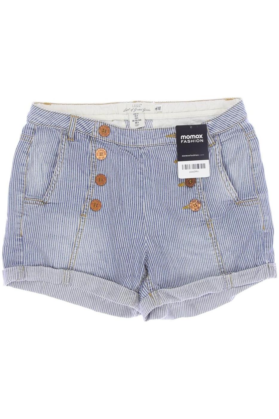 

H&M Damen Shorts, hellblau, Gr. 34