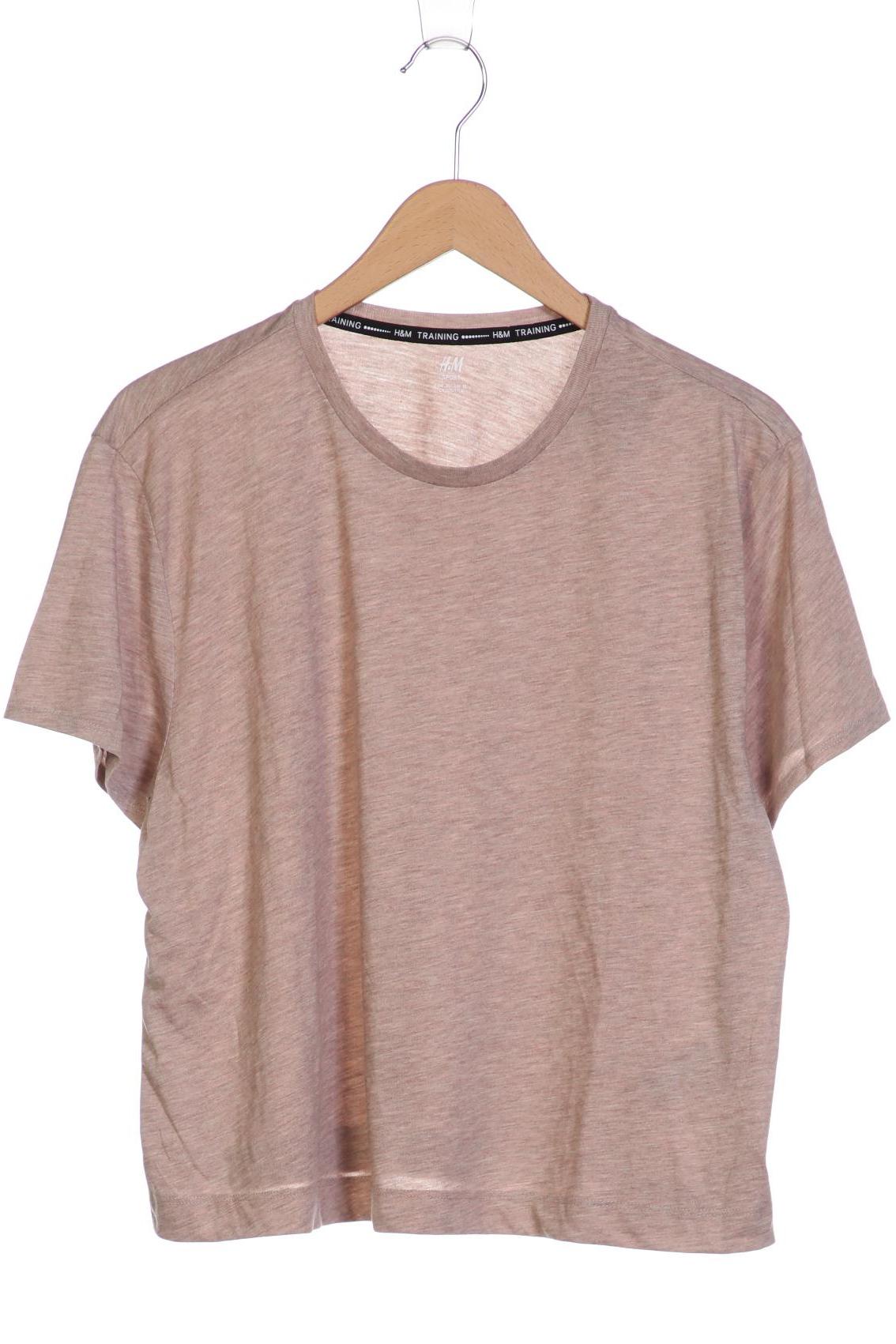 

H&M Damen T-Shirt, beige